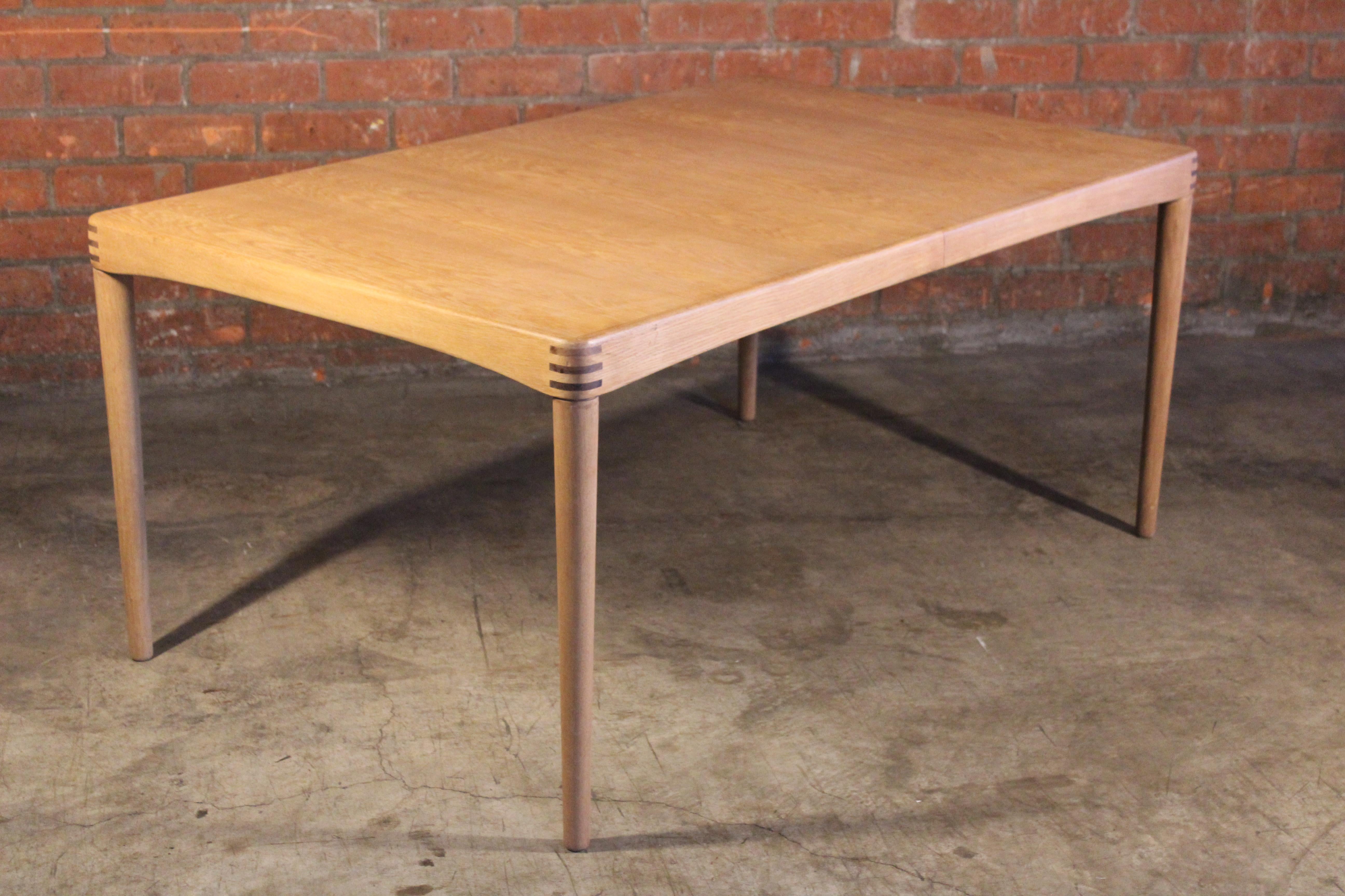 Danish Oak Dining Table by H.W Klein for Bramin, 1960s 2