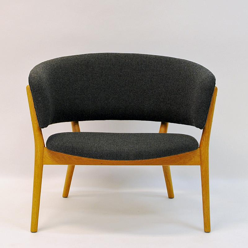 Danish Oak Easy Chair Mod ND83 by Nanna Ditzel, Denmark, 1950's In Good Condition In Stockholm, SE