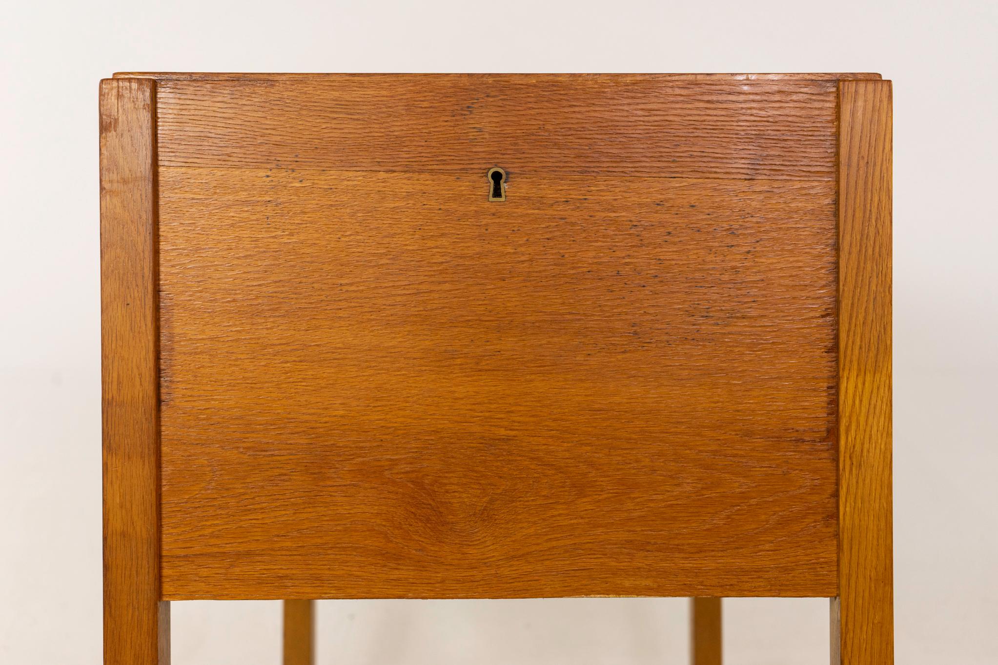 Danish Oak File Cabinet For Sale 3