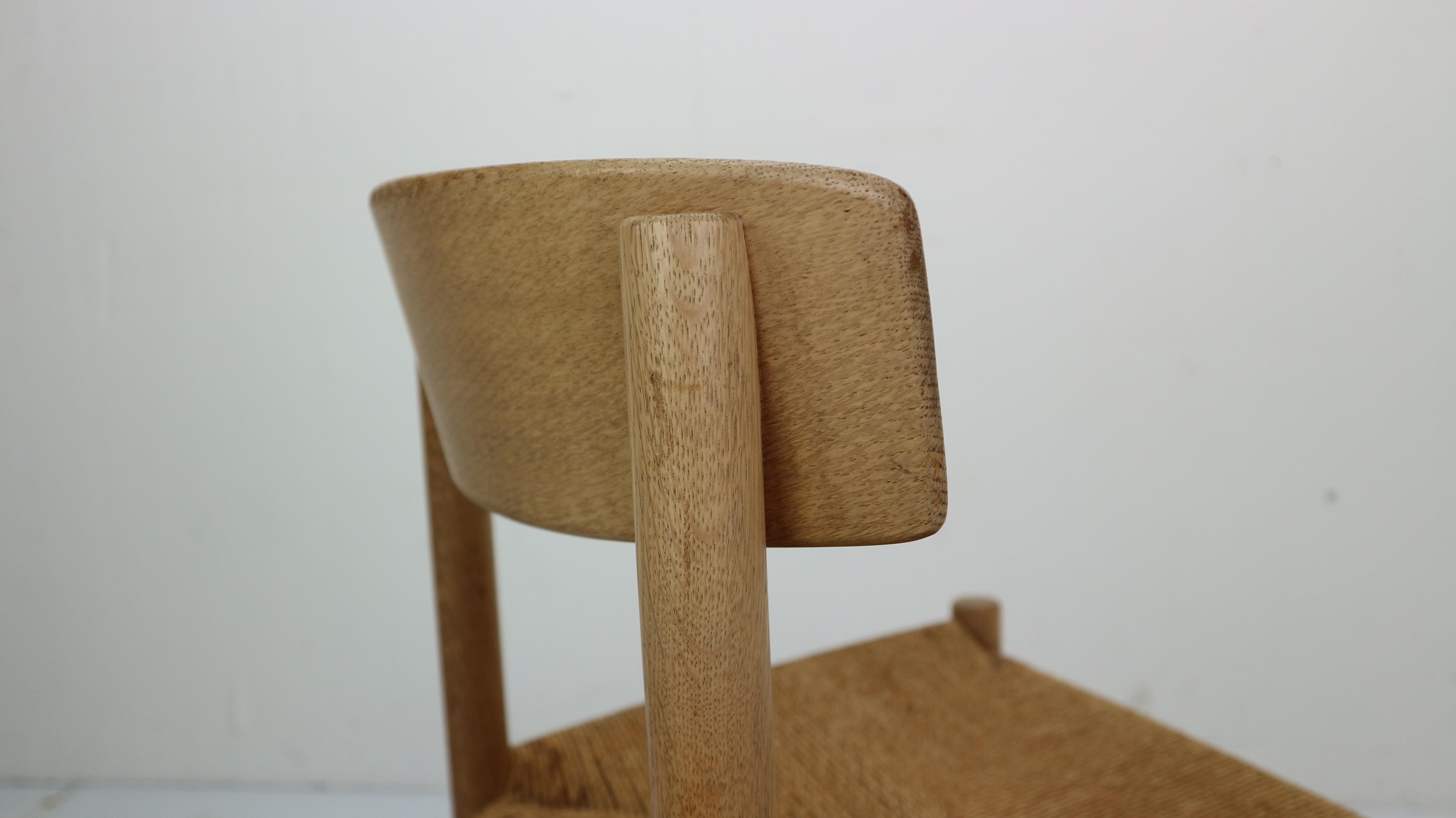 Danish Oak J39 Chair by Borge Mogensen 4