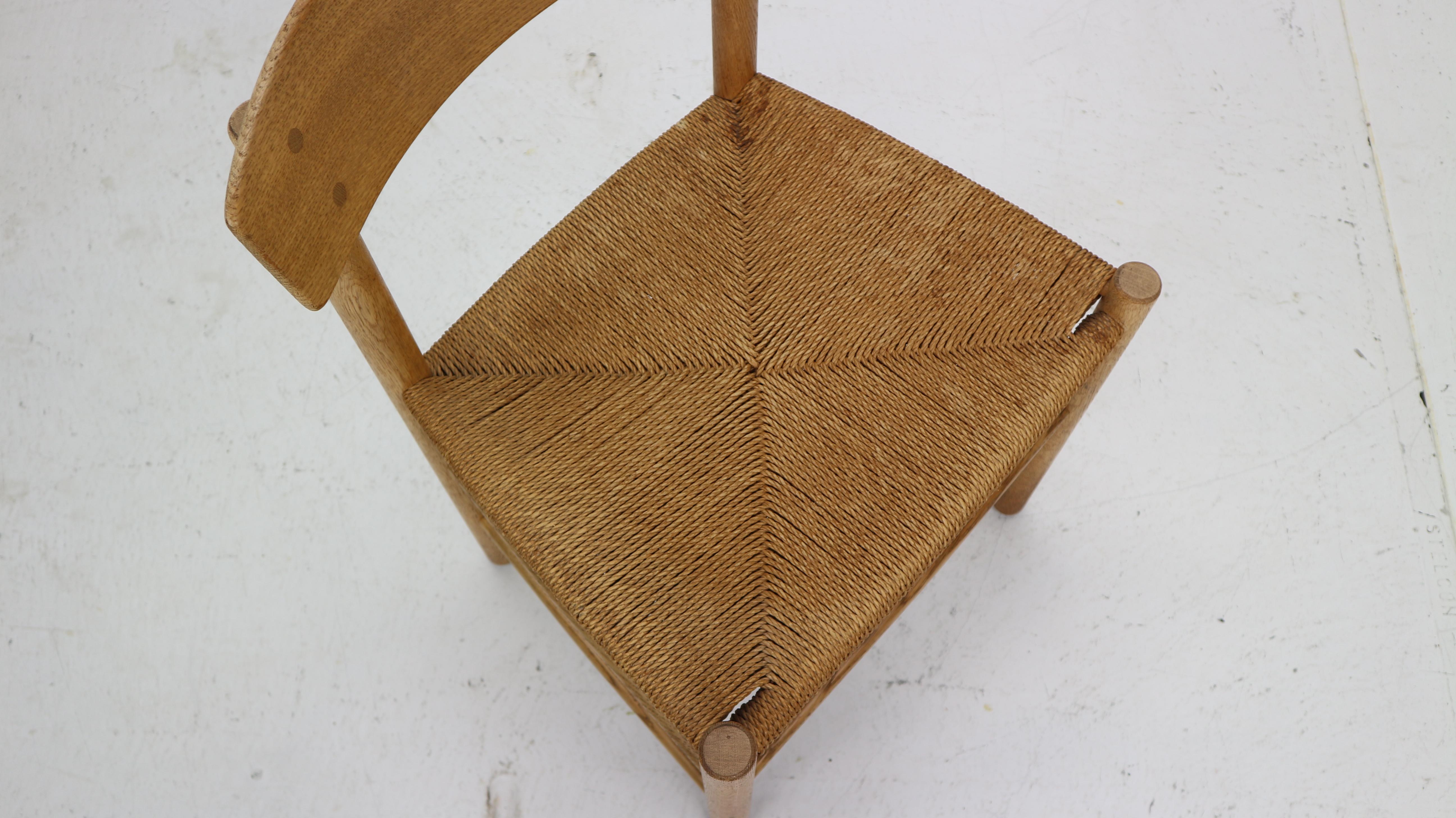 Danish Oak J39 Chair by Borge Mogensen 11