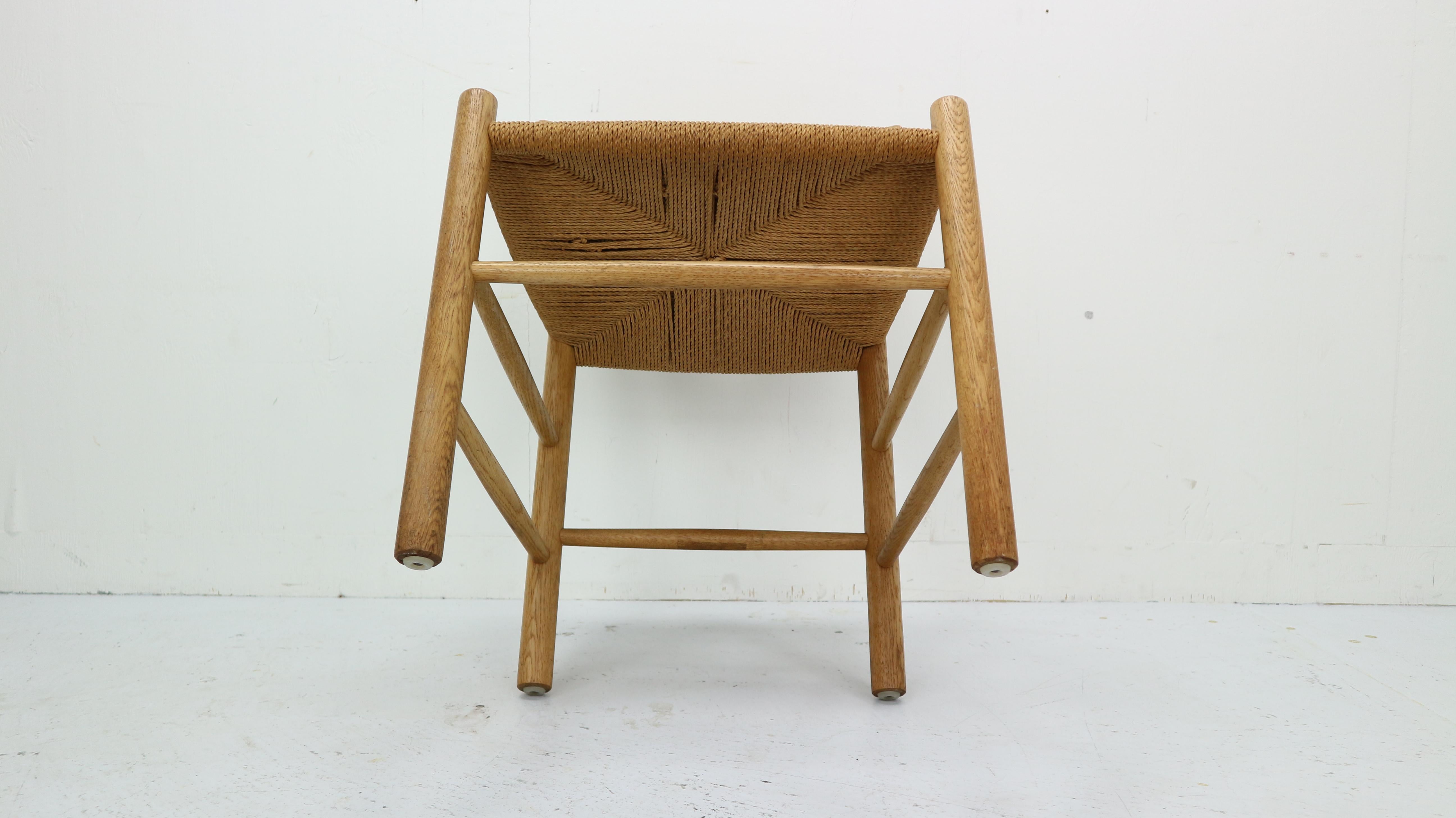Danish Oak J39 Chair by Borge Mogensen 12