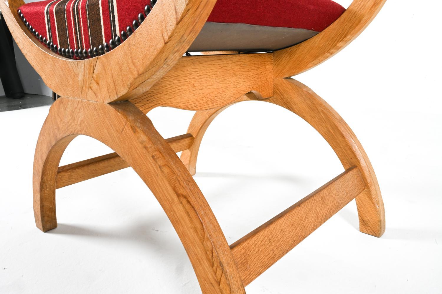 Danish Oak 'Kurul' Armchair By Henry 'Henning' Kjaernulf Circa 1970's 6