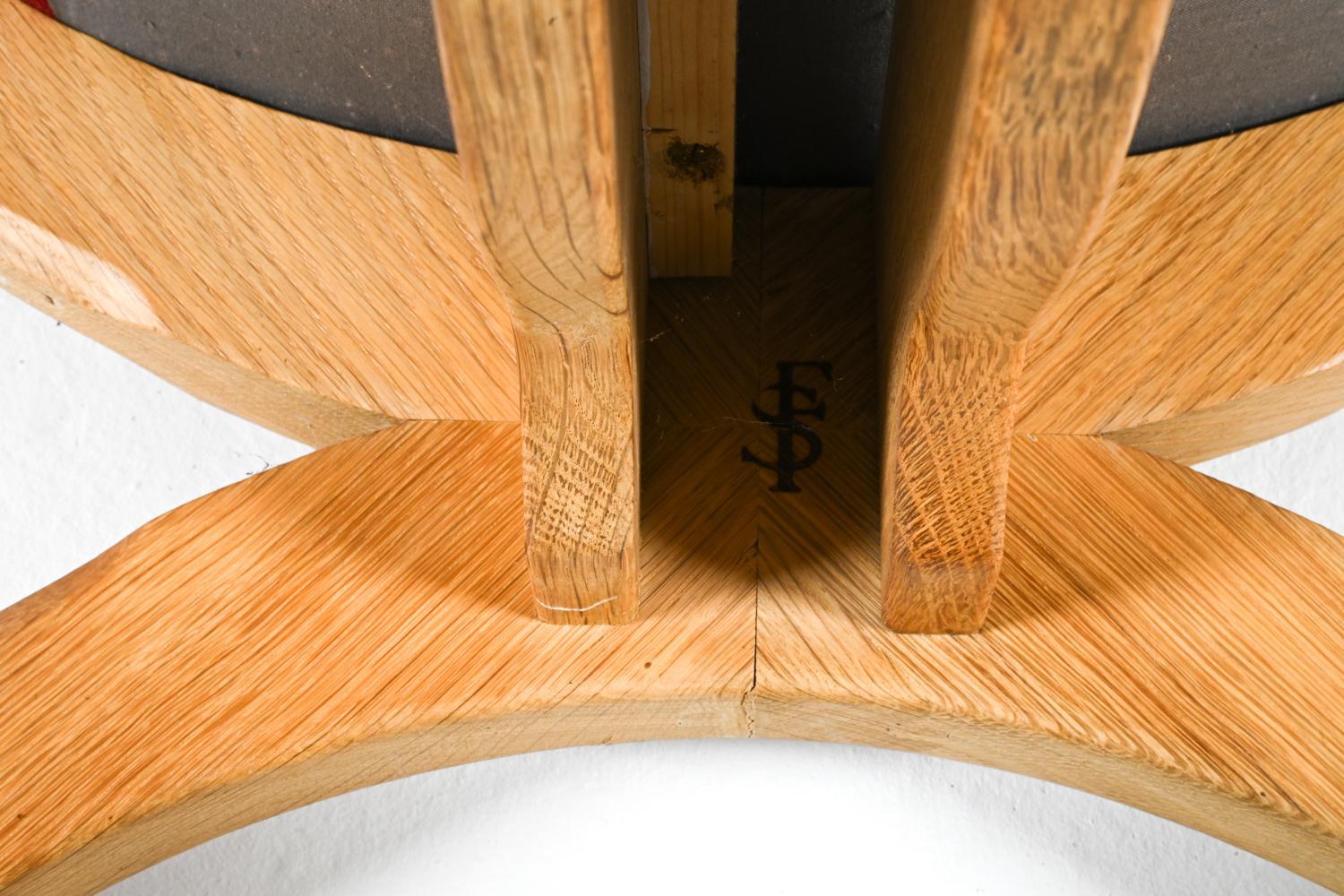 Danish Oak 'Kurul' Armchair By Henry 'Henning' Kjaernulf Circa 1970's 7