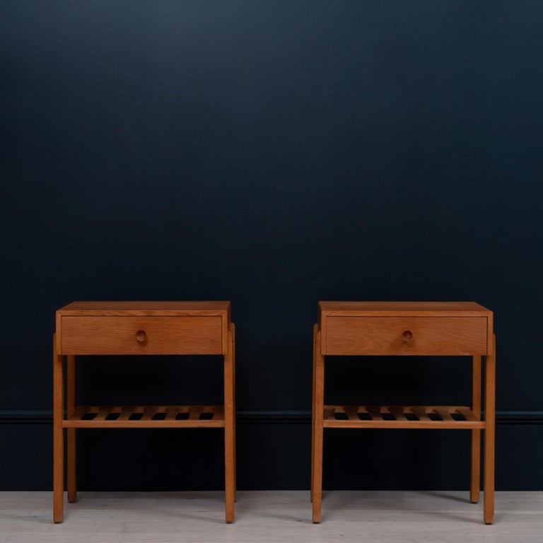 Danish Oak Nightstands For Sale at 1stDibs