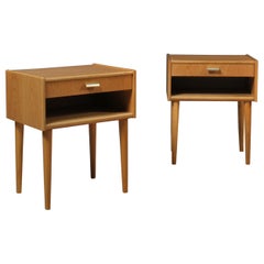 Danish Oak Nightstands