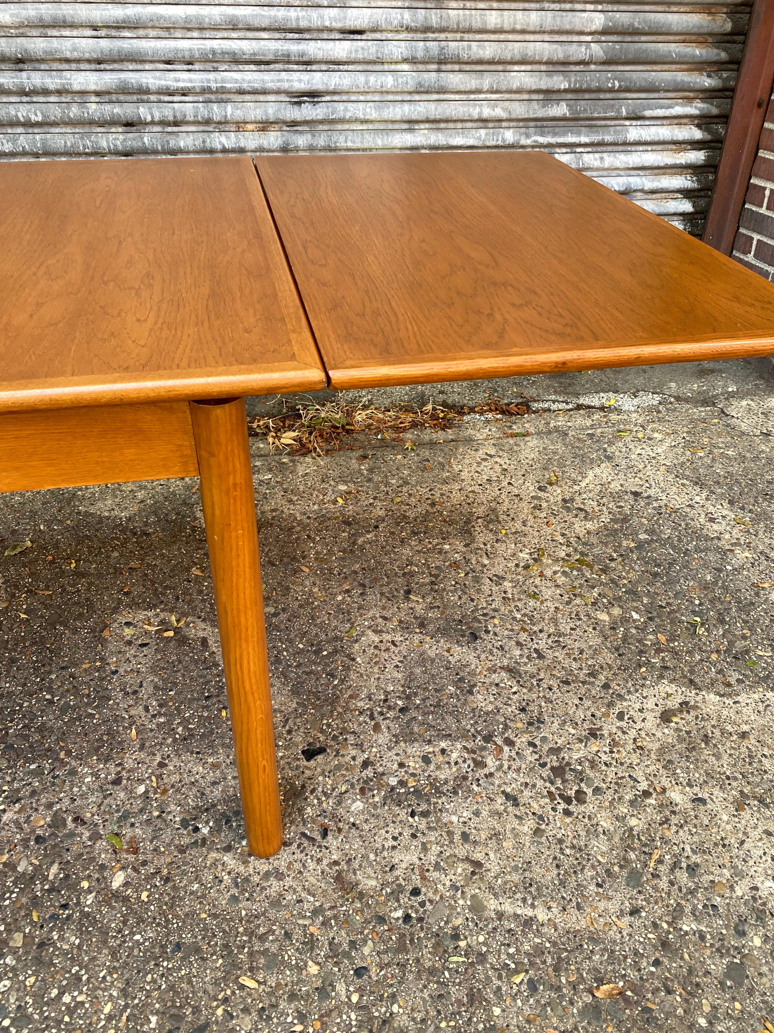 Danish Oak Refractory Dining Table 4