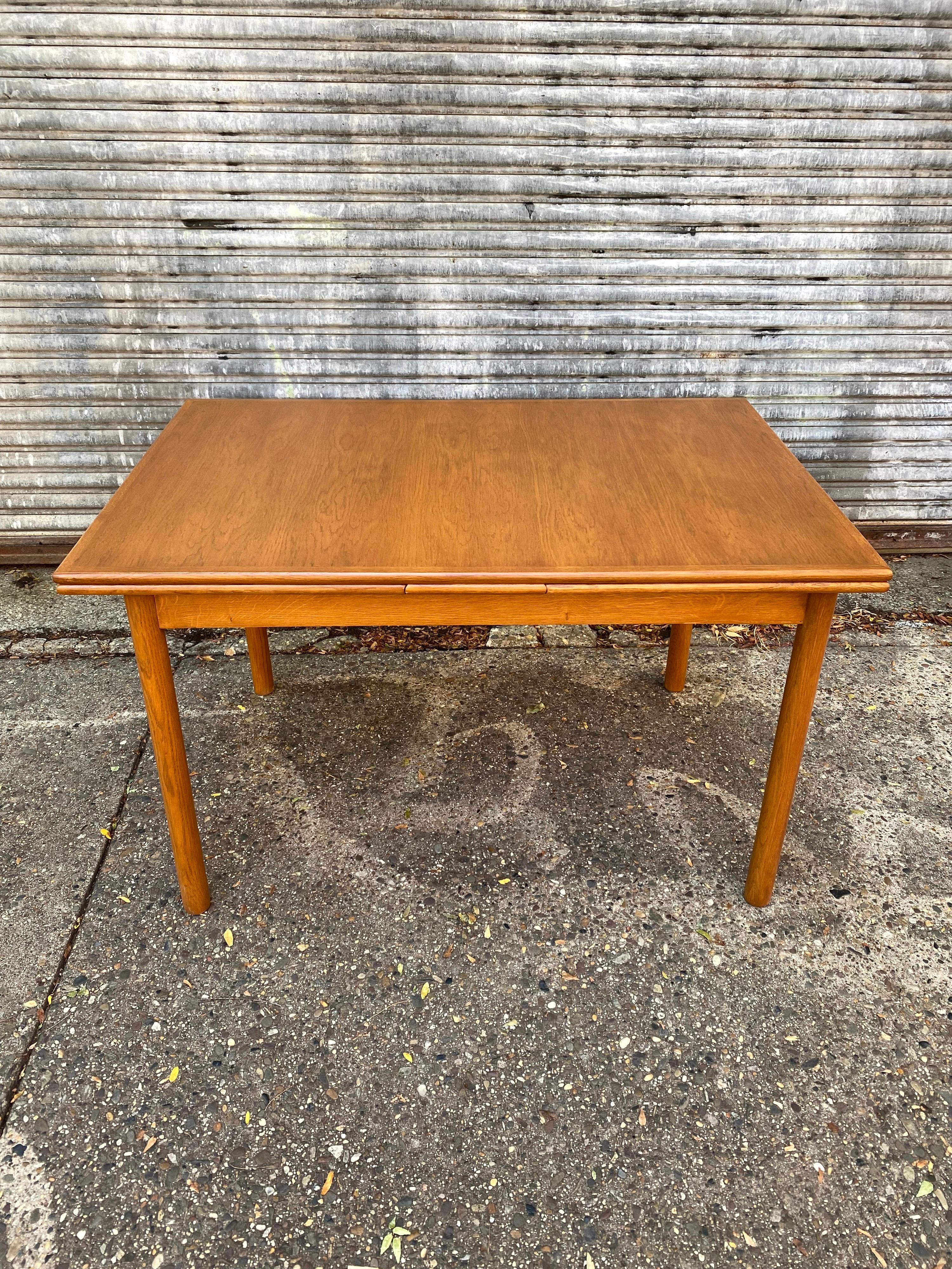 Mid-20th Century Danish Oak Refractory Dining Table