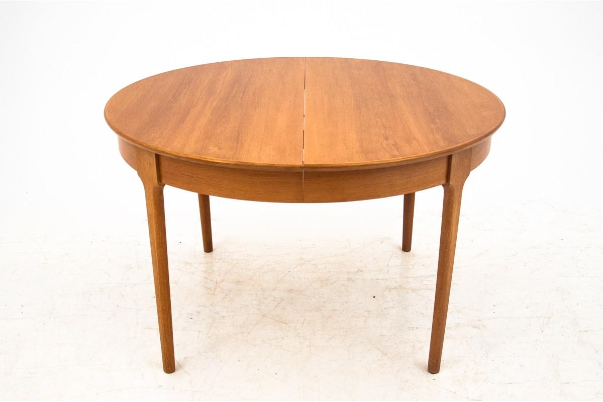 danish round dining table