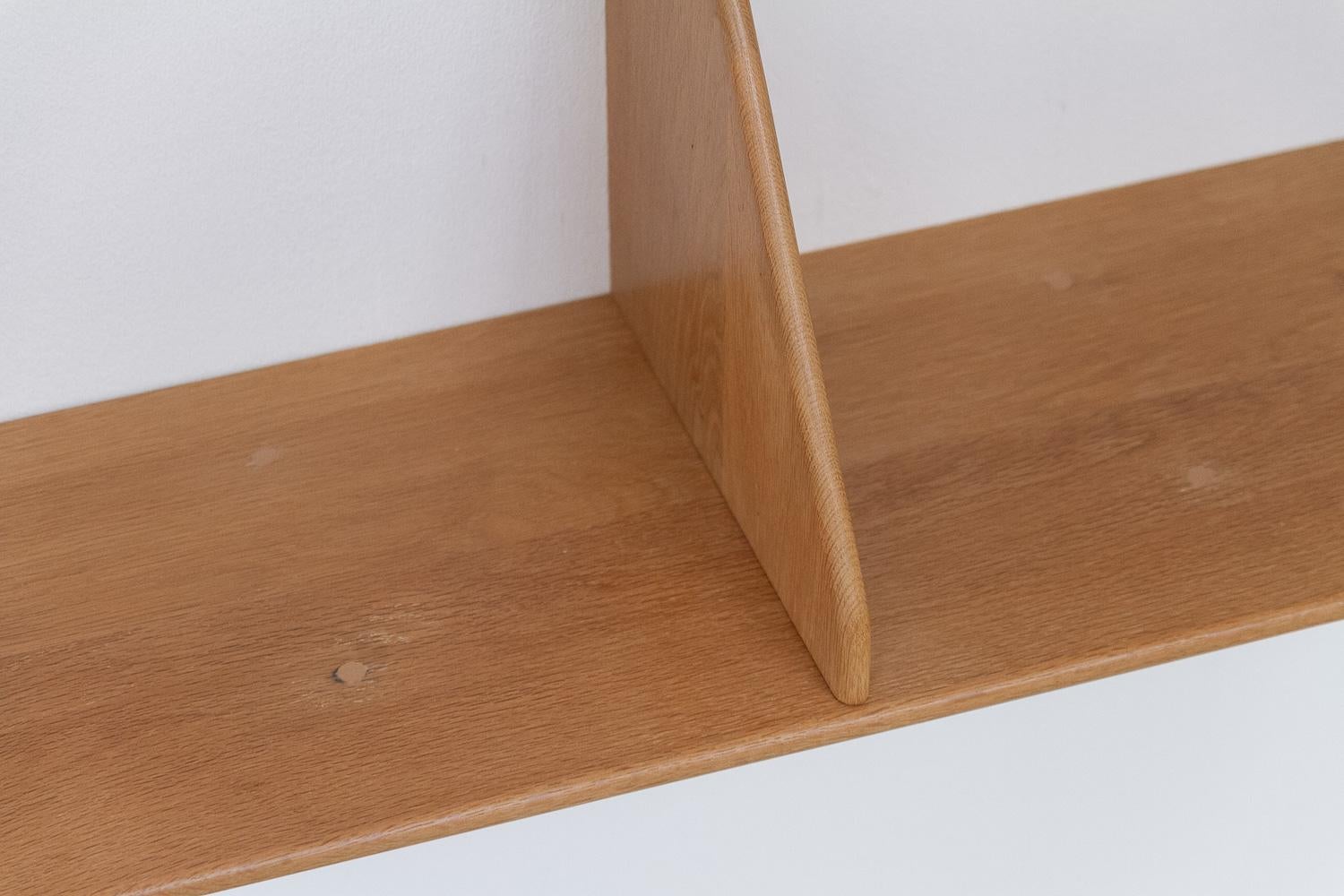 Chêne Étagères en chêne danois par Hans J. Wegner pour Ry Møbler, années 1950. Ensemble de 2. en vente