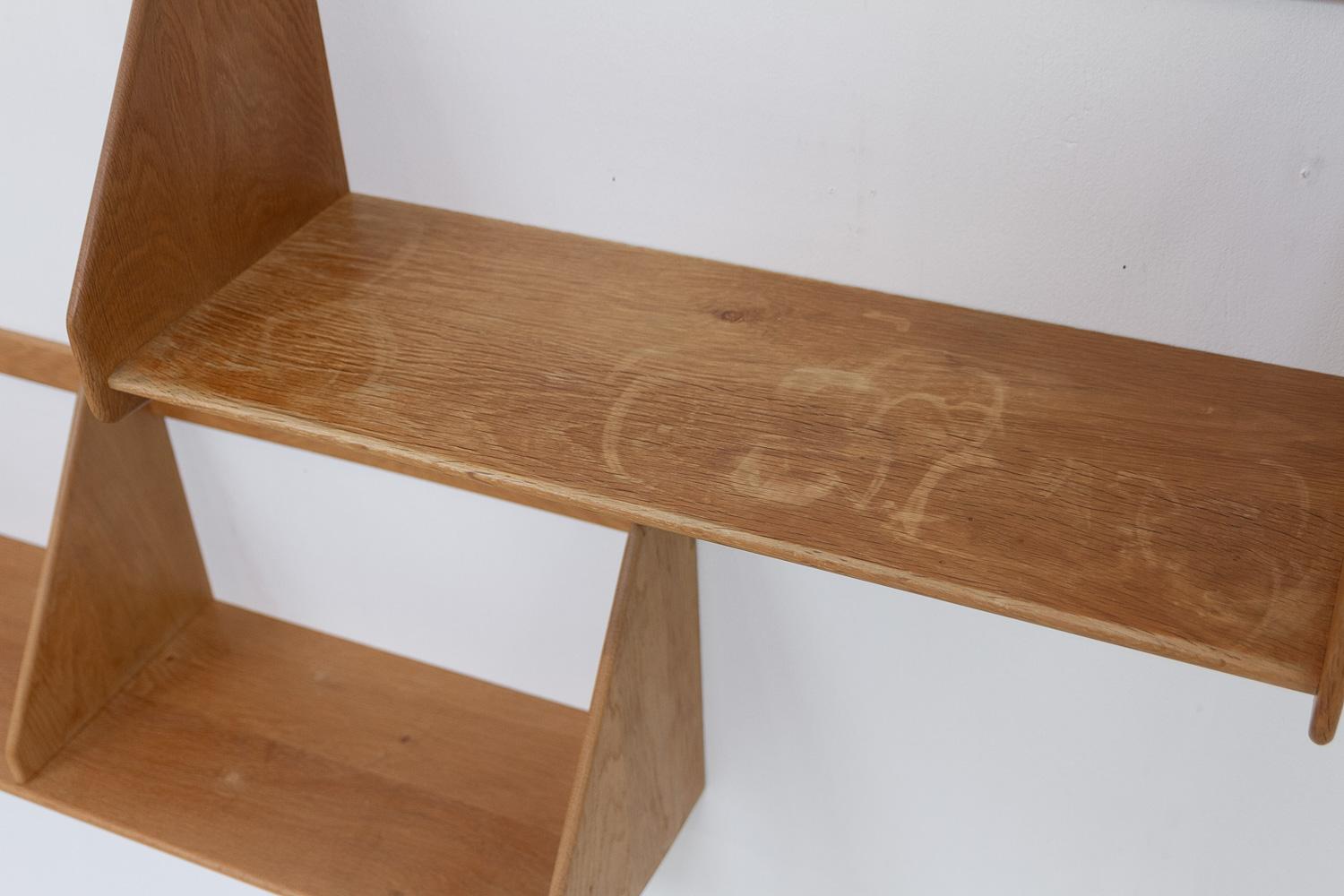 Étagères en chêne danois par Hans J. Wegner pour Ry Møbler, années 1950. Ensemble de 2. en vente 1
