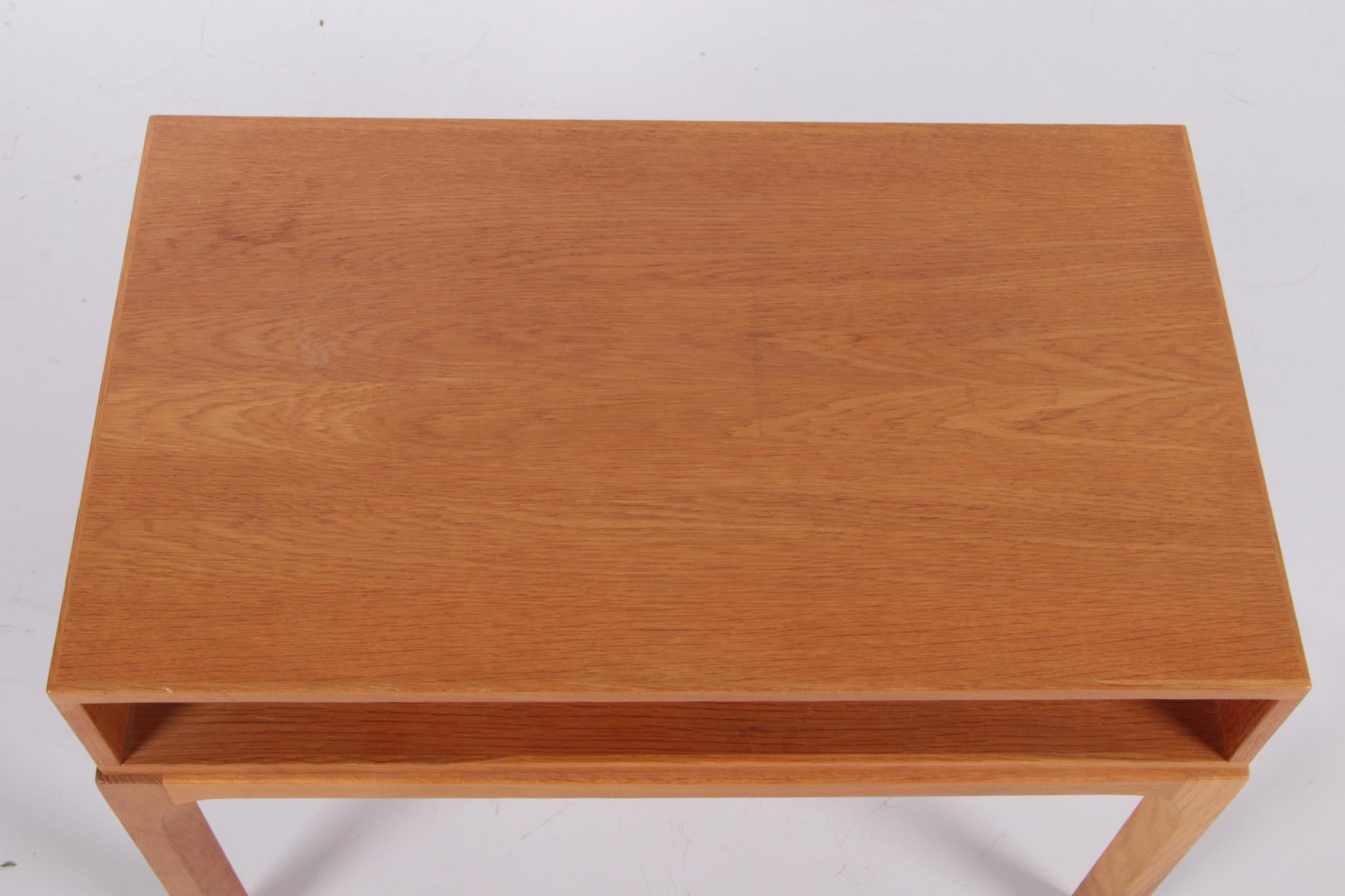 Danish Oak Side Table by Kai Kristiansen for Aksel Kjersgaard 7