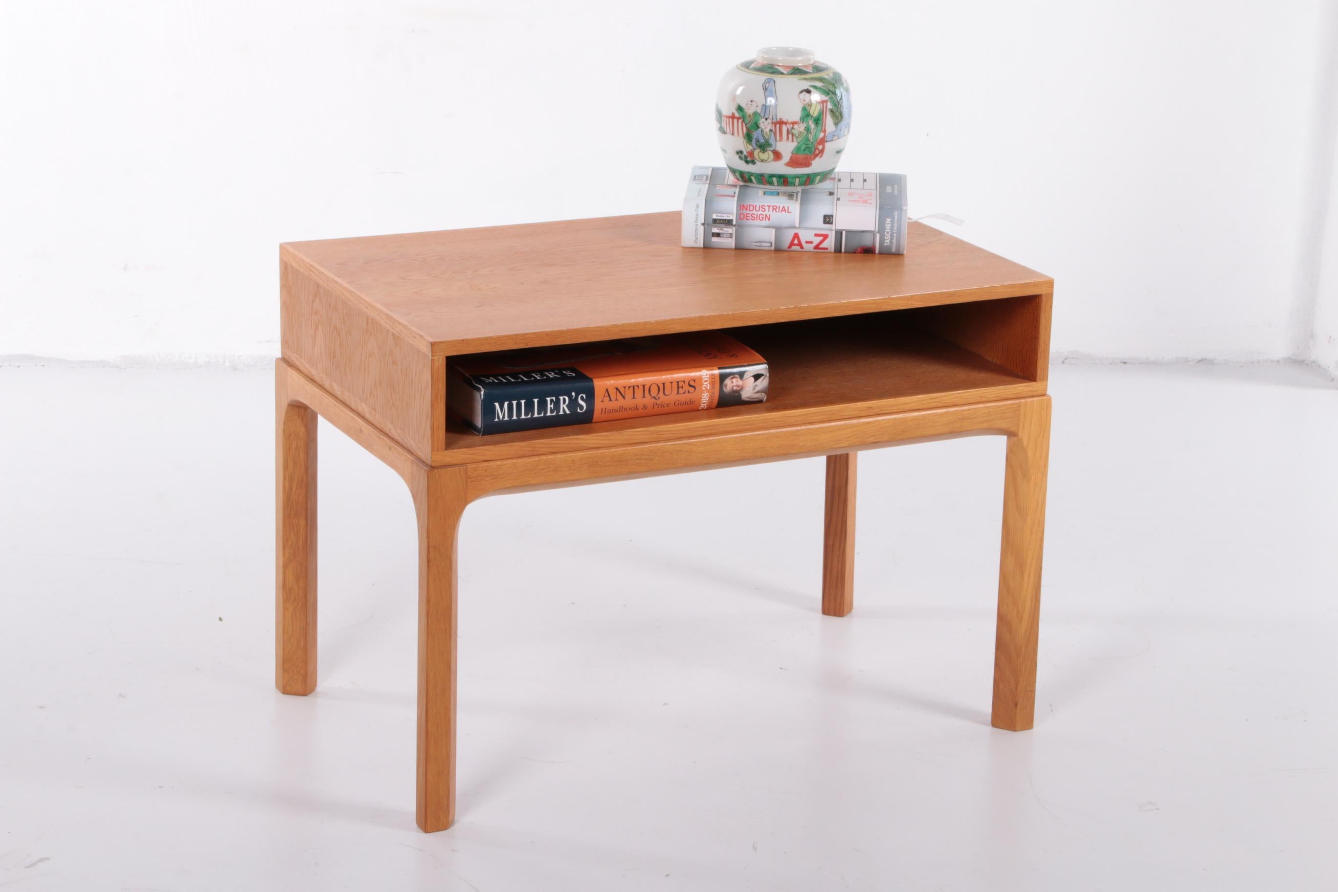 Danish Oak Side Table by Kai Kristiansen for Aksel Kjersgaard In Good Condition In Oirlo, LI