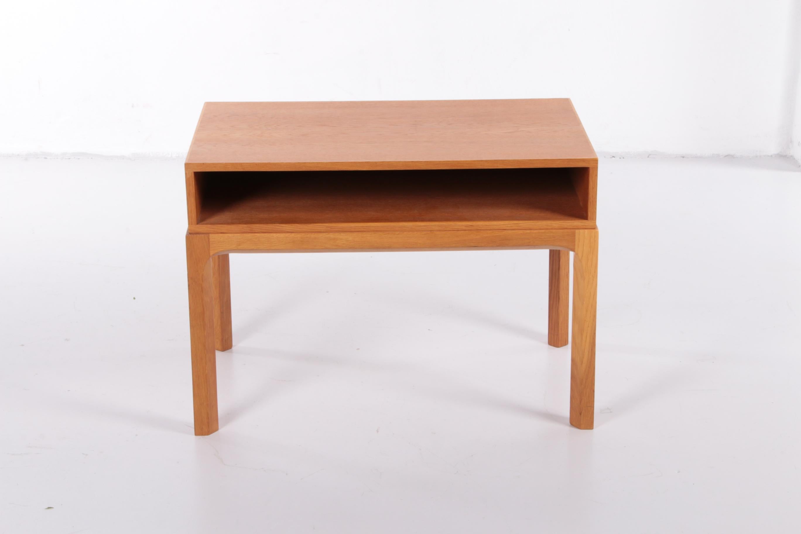 Mid-20th Century Danish Oak Side Table by Kai Kristiansen for Aksel Kjersgaard