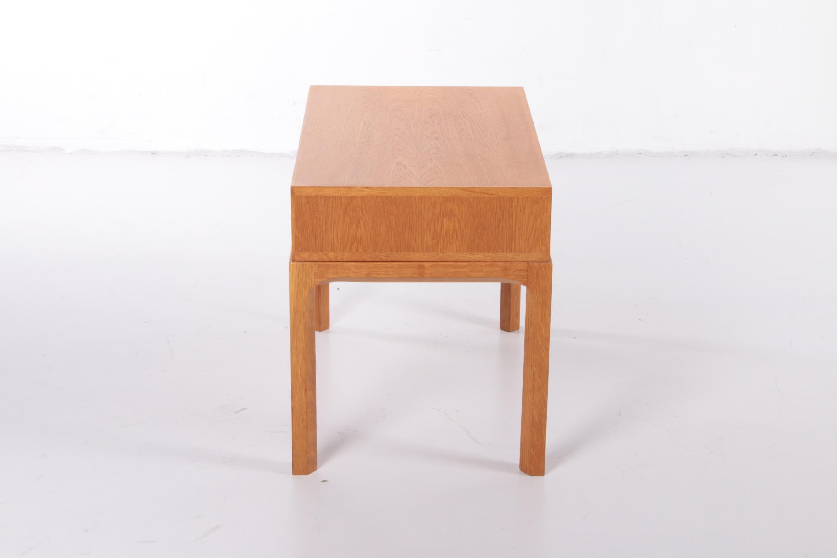 Danish Oak Side Table by Kai Kristiansen for Aksel Kjersgaard 3