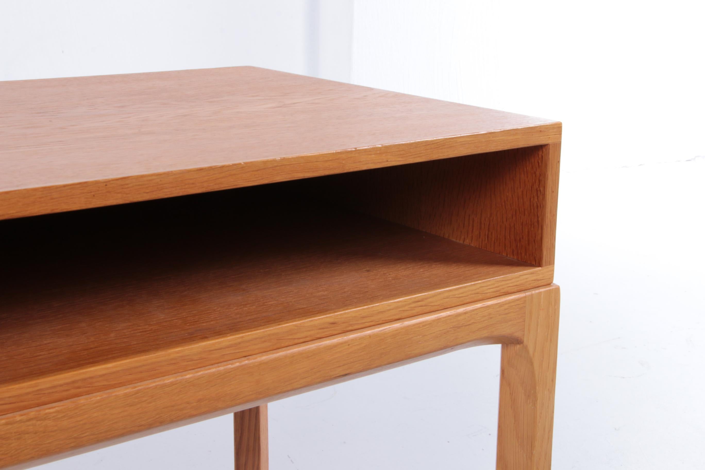 Danish Oak Side Table by Kai Kristiansen for Aksel Kjersgaard 4