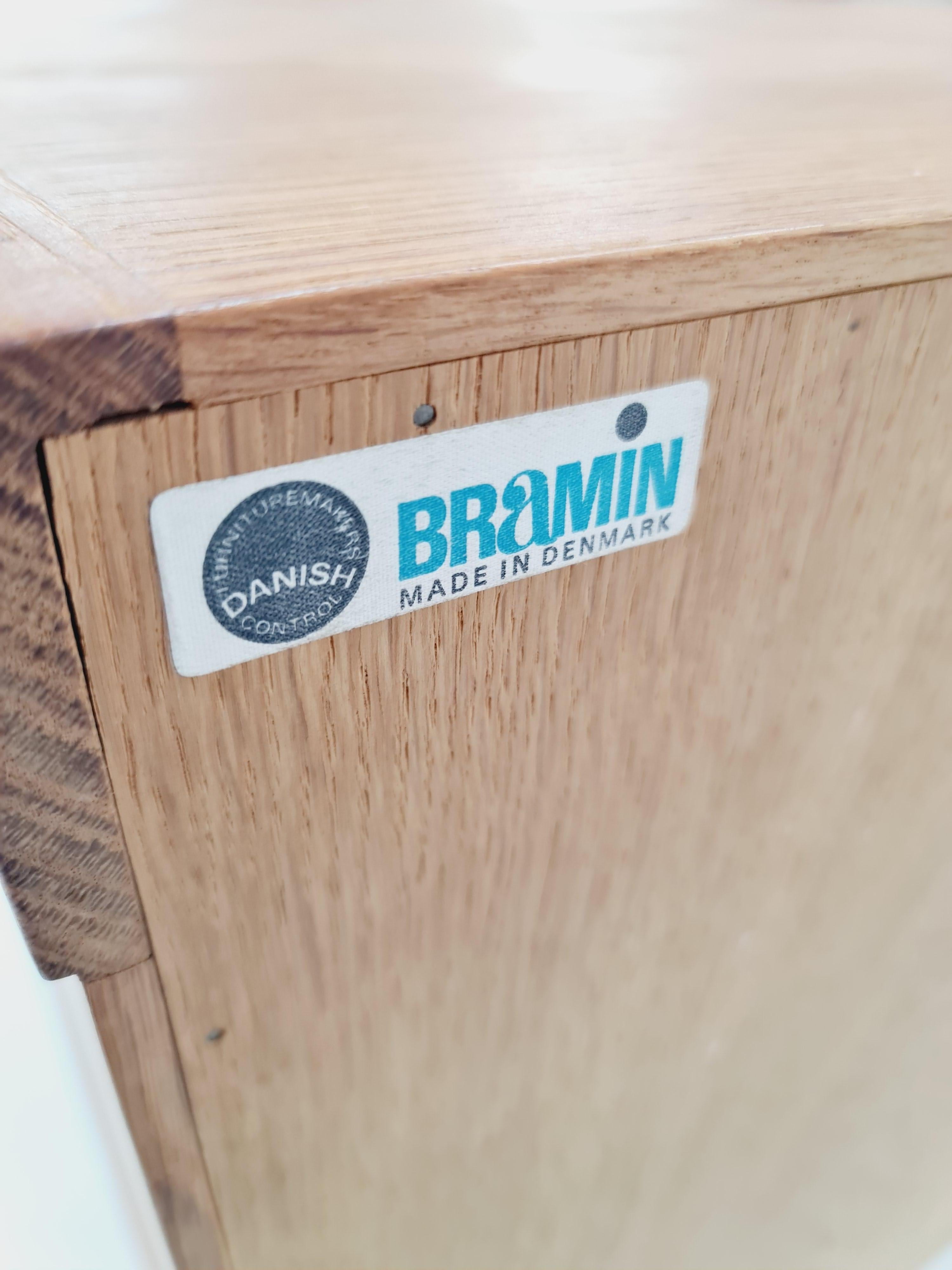 Danish Oak Sideboard by H.W Klein for Bramin, 1960s For Sale 8