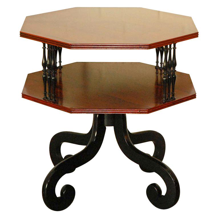 Danish Octagonal Rosewood Table