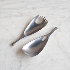 Juego danés Odin de acero inoxidable para servir ensaladas, de Jens Quistgaard para Dansk