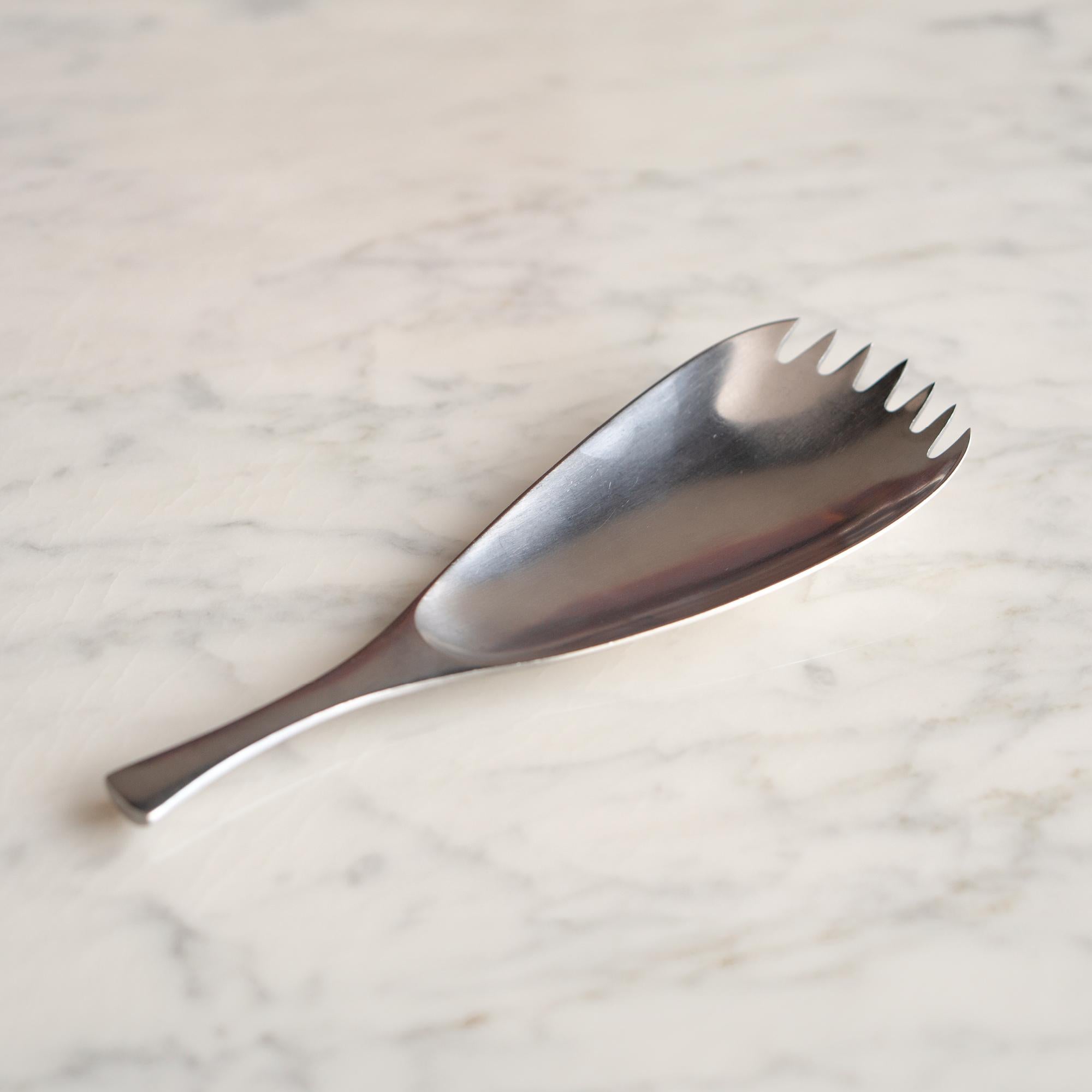 Danish Odin Stainless Steel Salad Servers Set by Jens Quistgaard for Dansk im Angebot 1