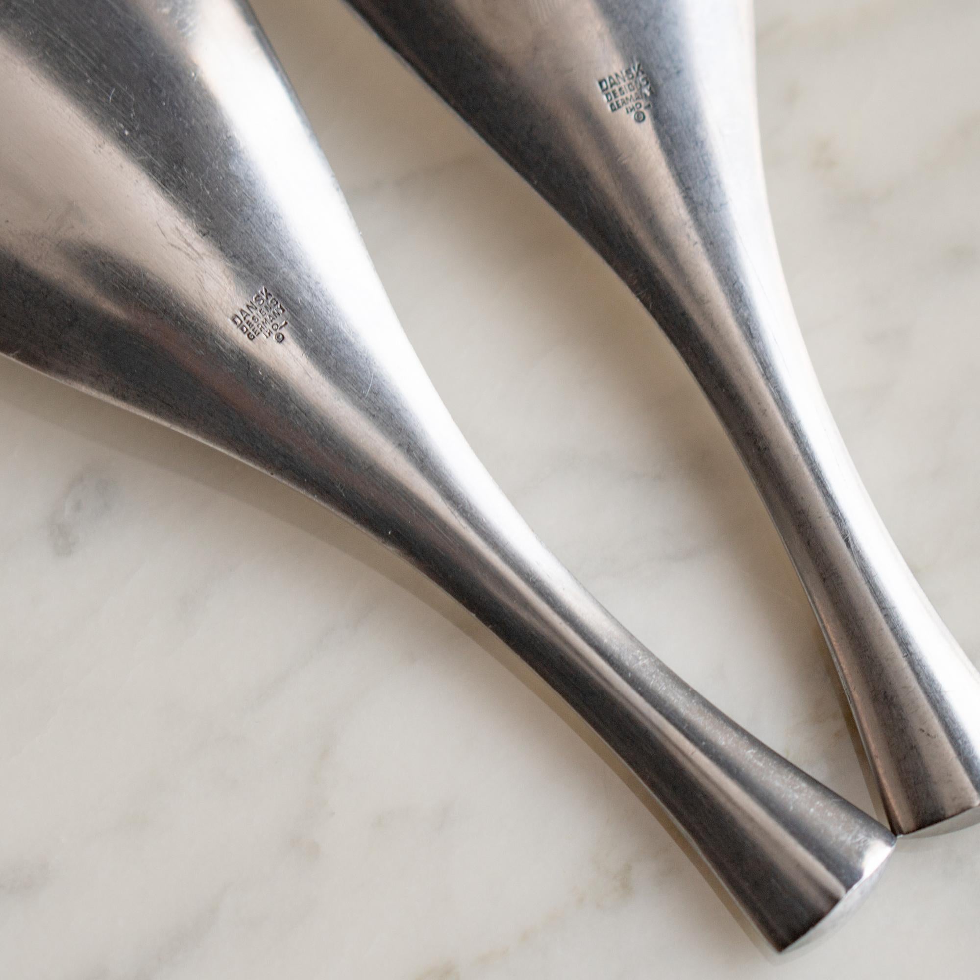 Danish Odin Stainless Steel Salad Servers Set by Jens Quistgaard for Dansk im Angebot 2