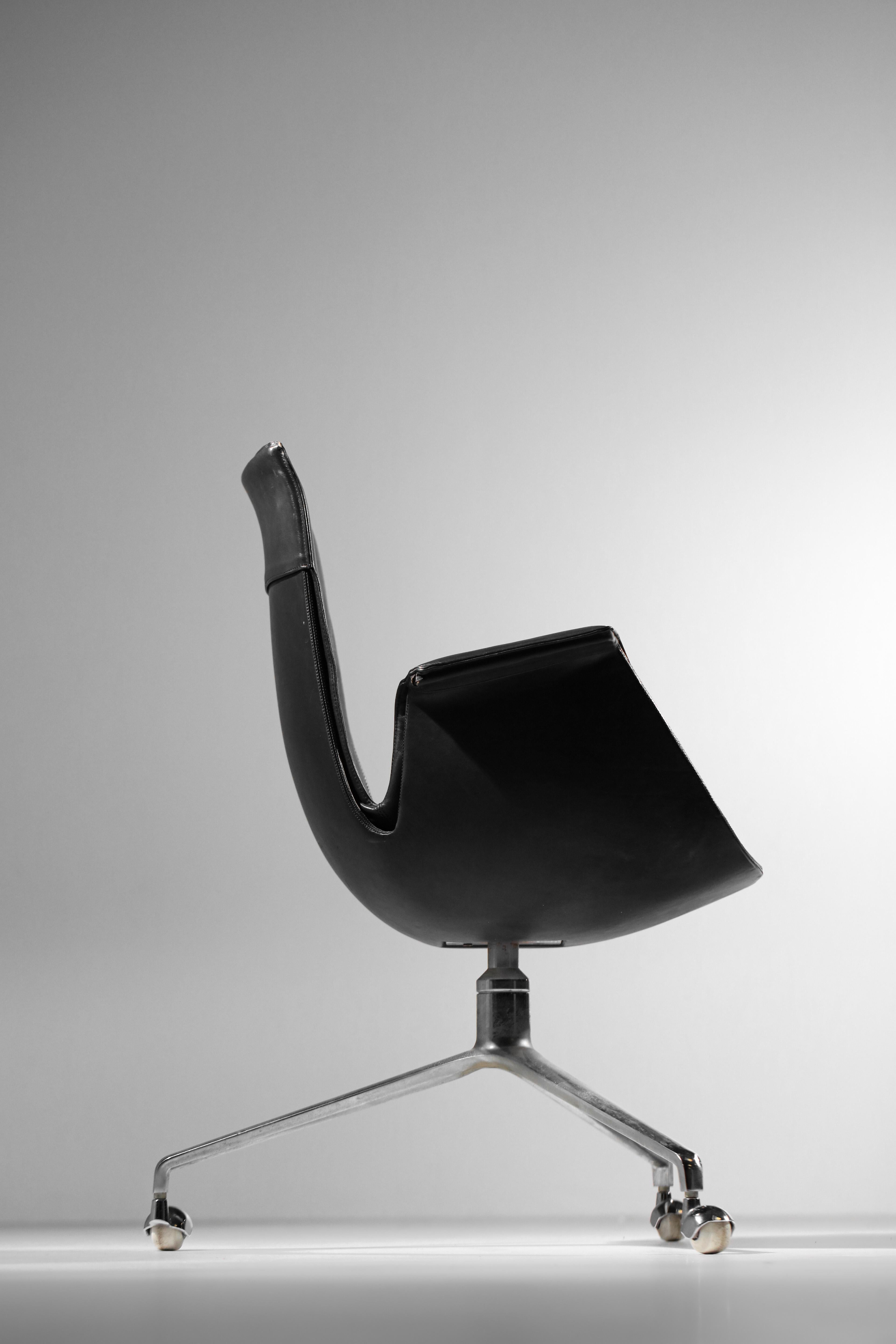 Danish office chair Preben Fabricius and Jorgen Kastholm for Alfred Kill 5