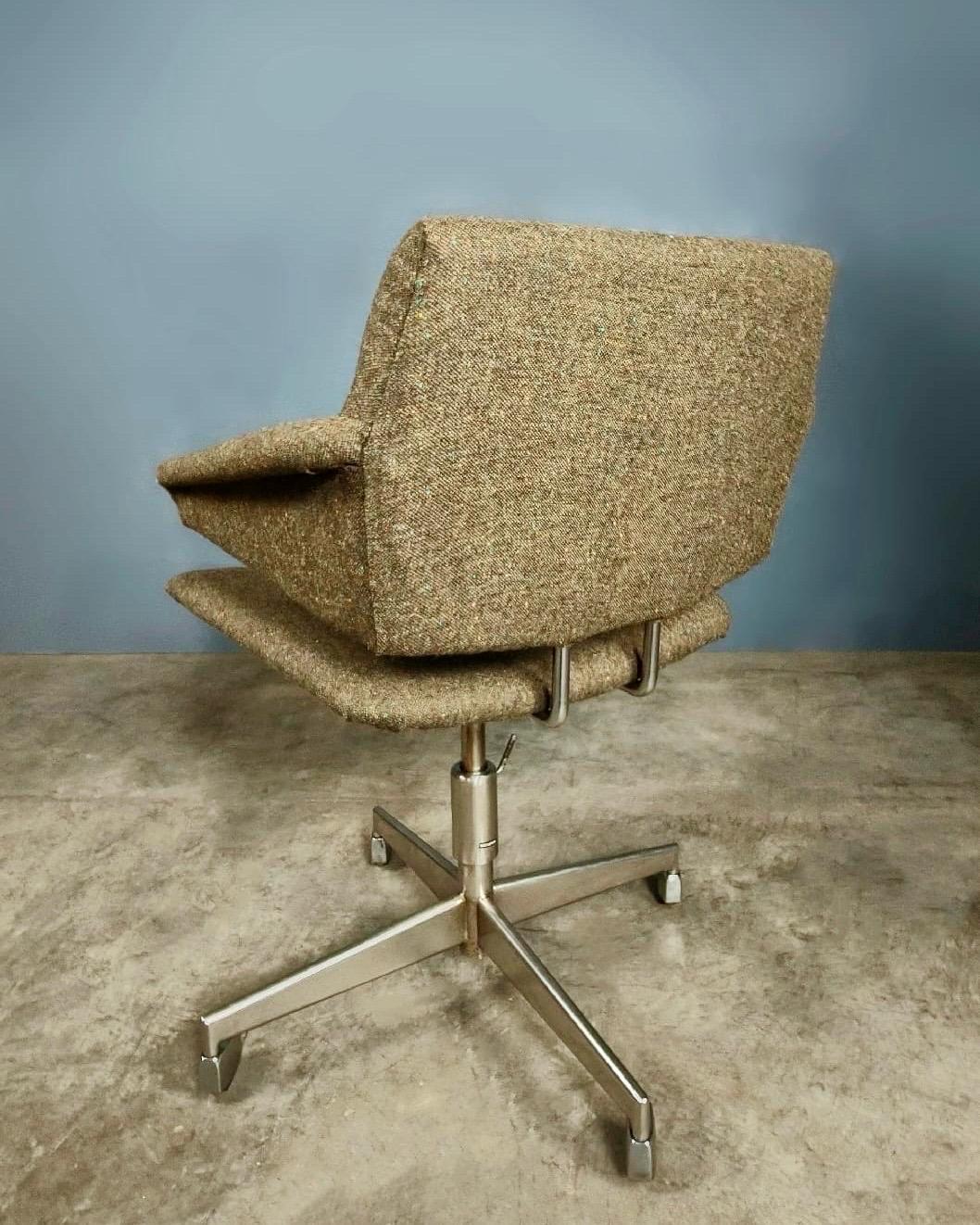 Danish Office Swivel Chair By Jacob Jensen For Labofa Mobler Mid Century Vintage In Excellent Condition In Cambridge, GB