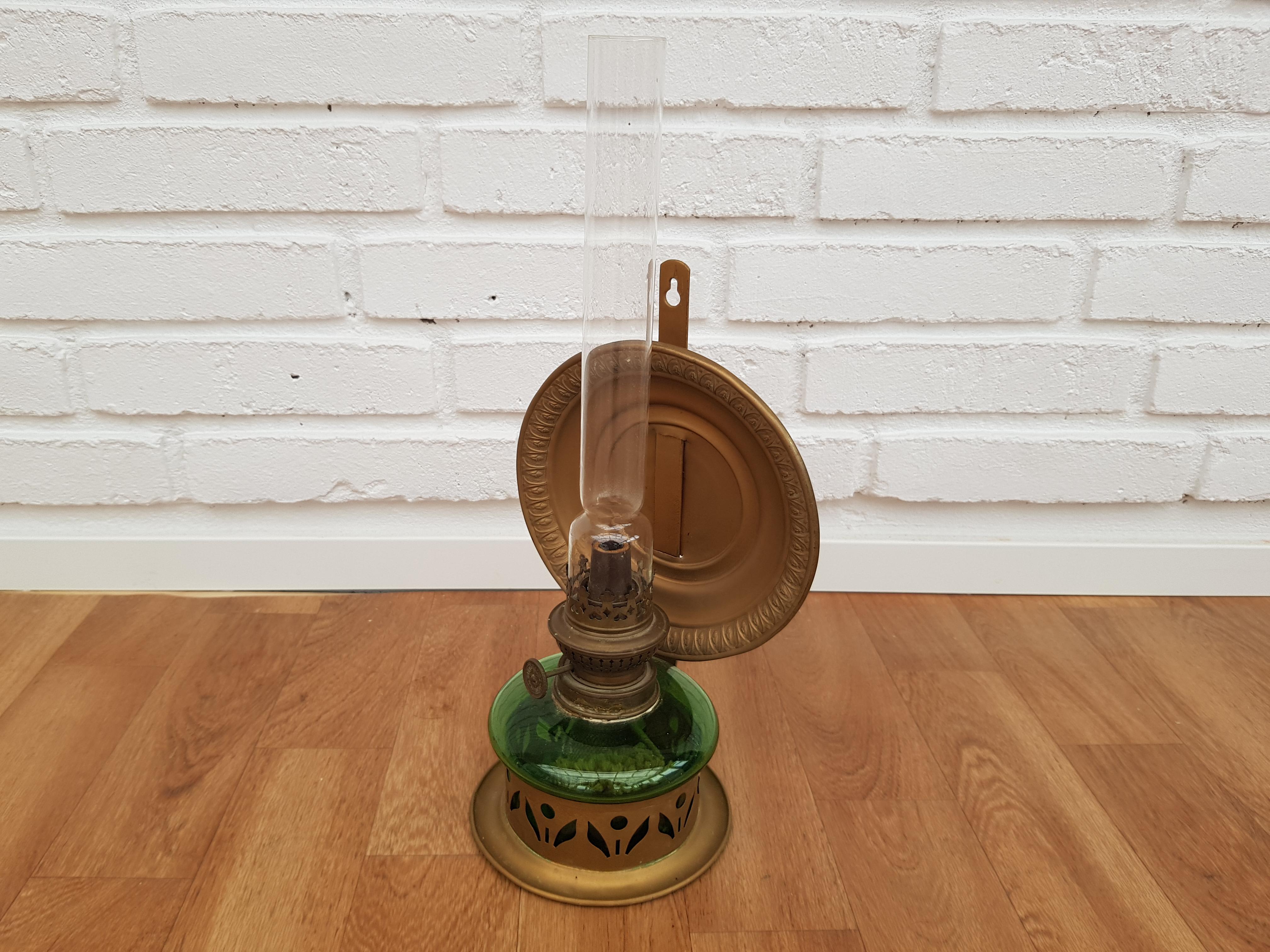 Danish oil lamps, Rundbrænder Kosmos, 1960s.