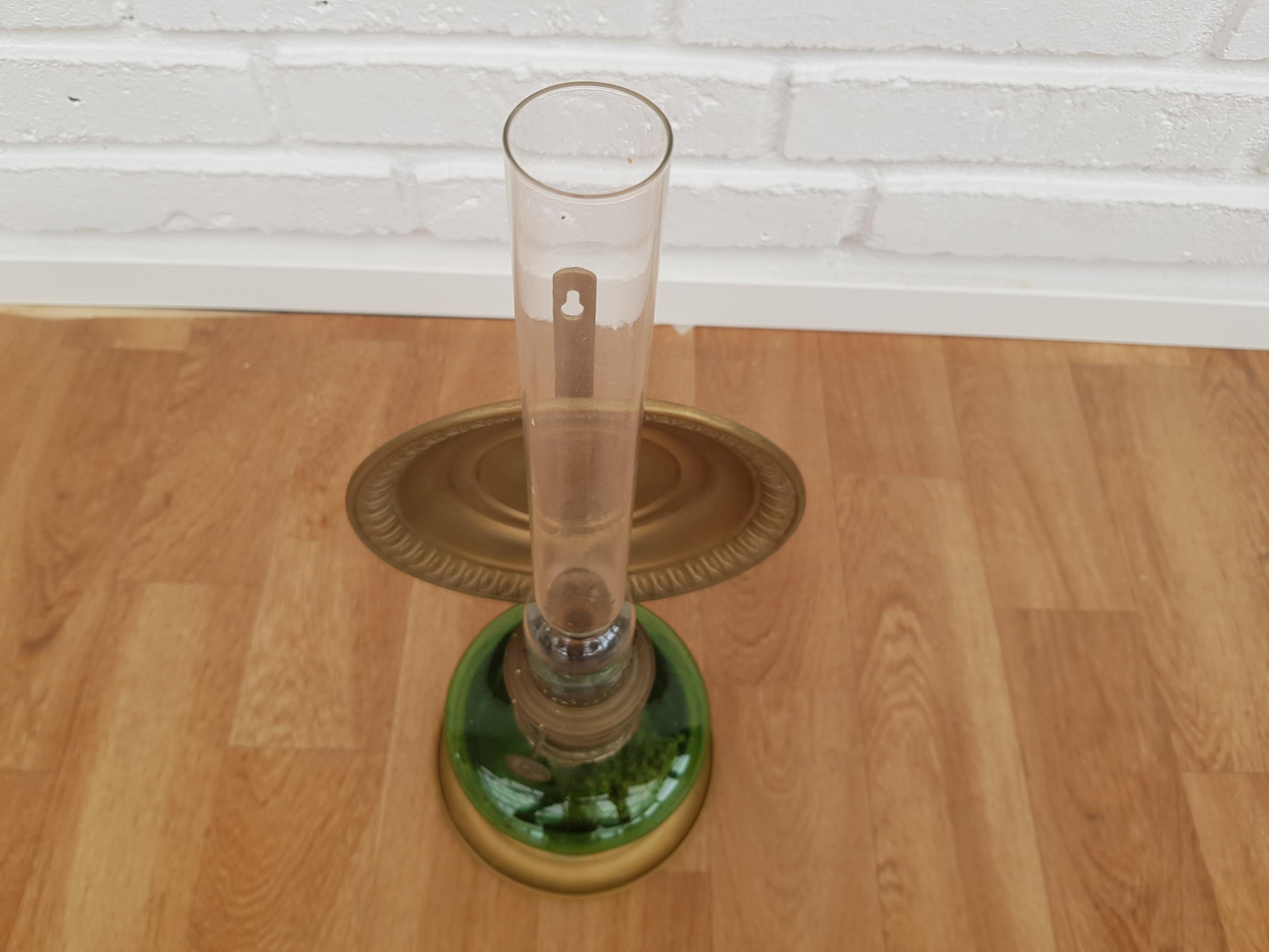 Danish Oil Lamps, Rundbrænder Kosmos, 1960s For Sale 1