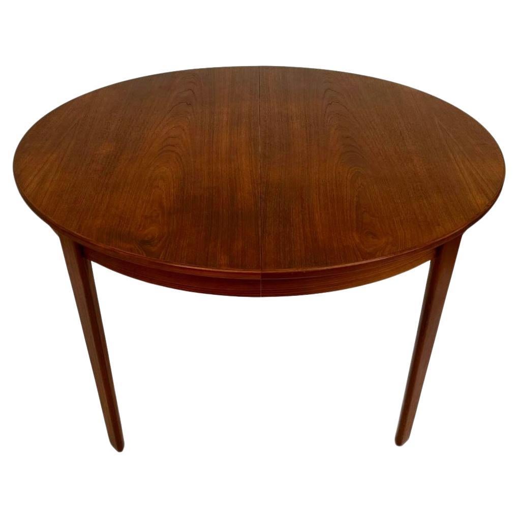 Danish MidCentury Teak Model 55 Dining Table by Omann Jun For Sale at