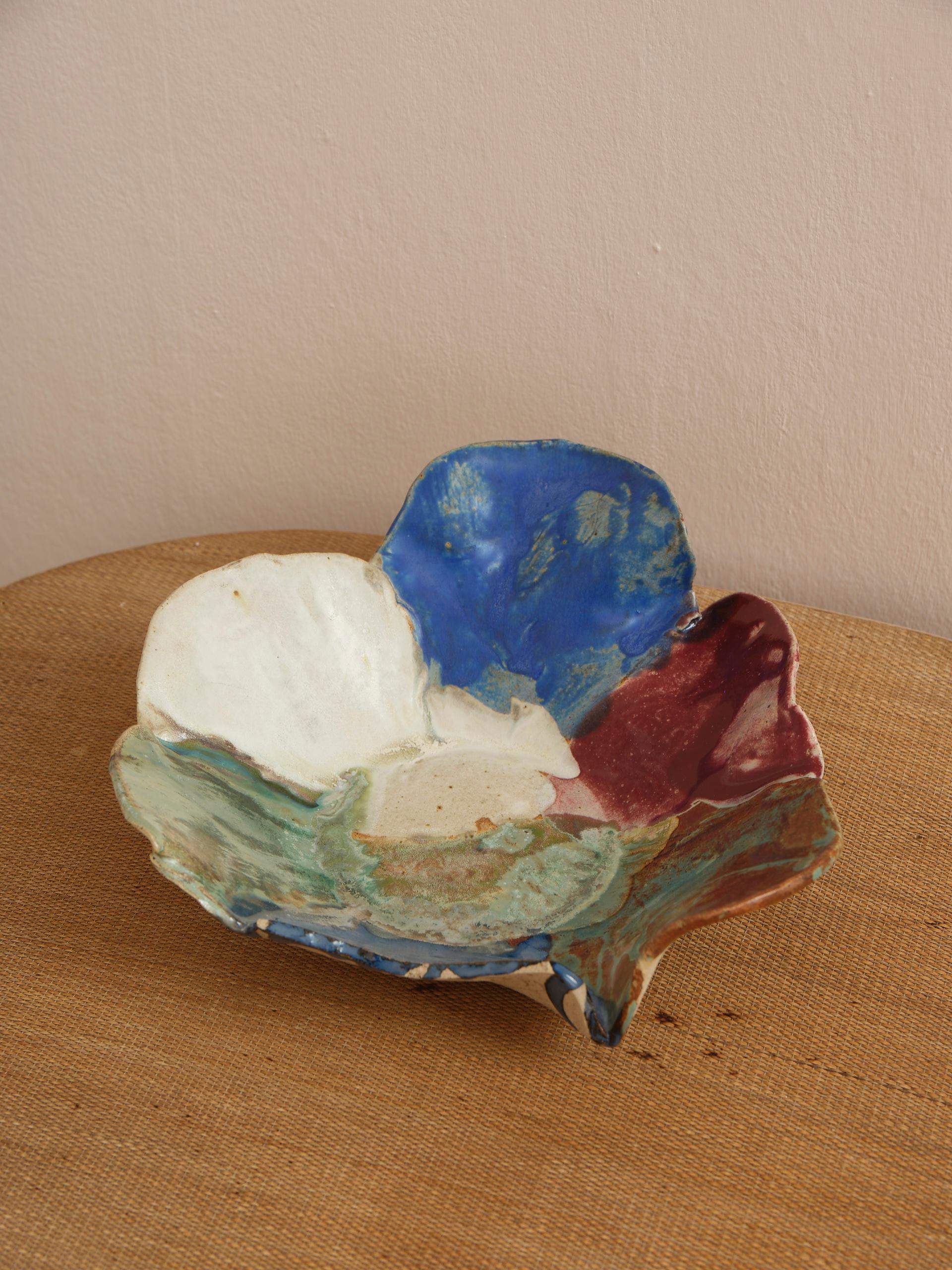 Danois Vase en céramique danois unique en son genre // pièce décorative en vente
