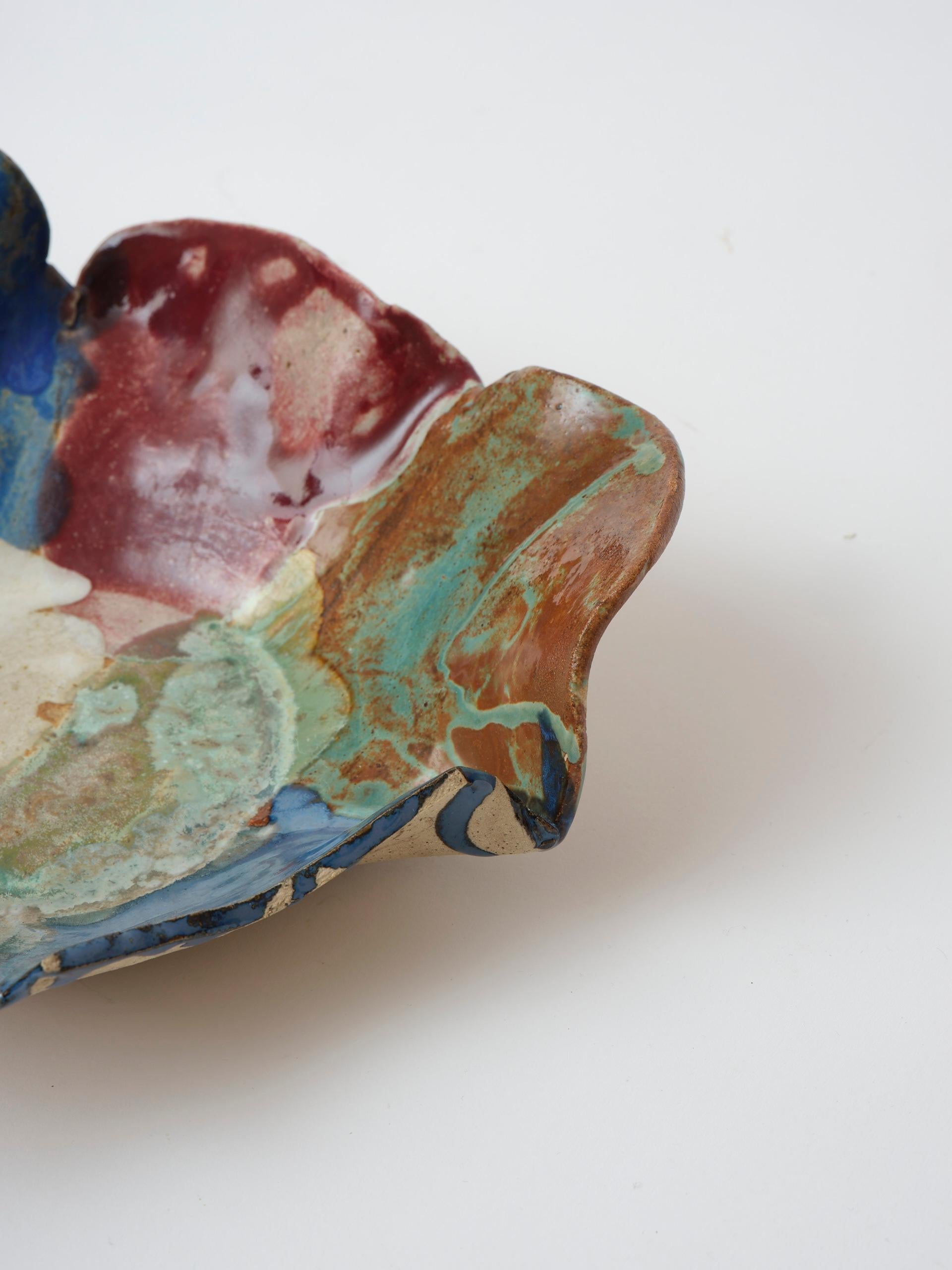 Vase en céramique danois unique en son genre // pièce décorative en vente 1