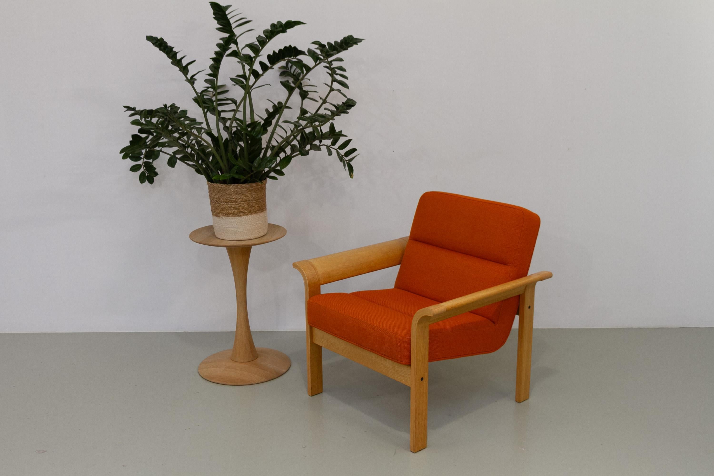 Chaise longue danoise en Oak Oak Botium par Magnus Olesen, 1970. en vente 10