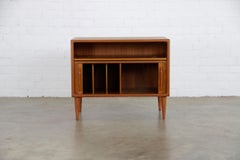 Danish Organic Teak Record Player Cabinet by Dyrlund
