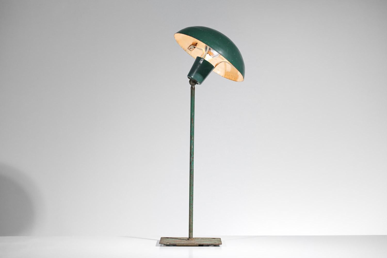 Lampe de table d'extérieur danoise en métal laqué style Poul Hennigsen des années 50 en vente 3
