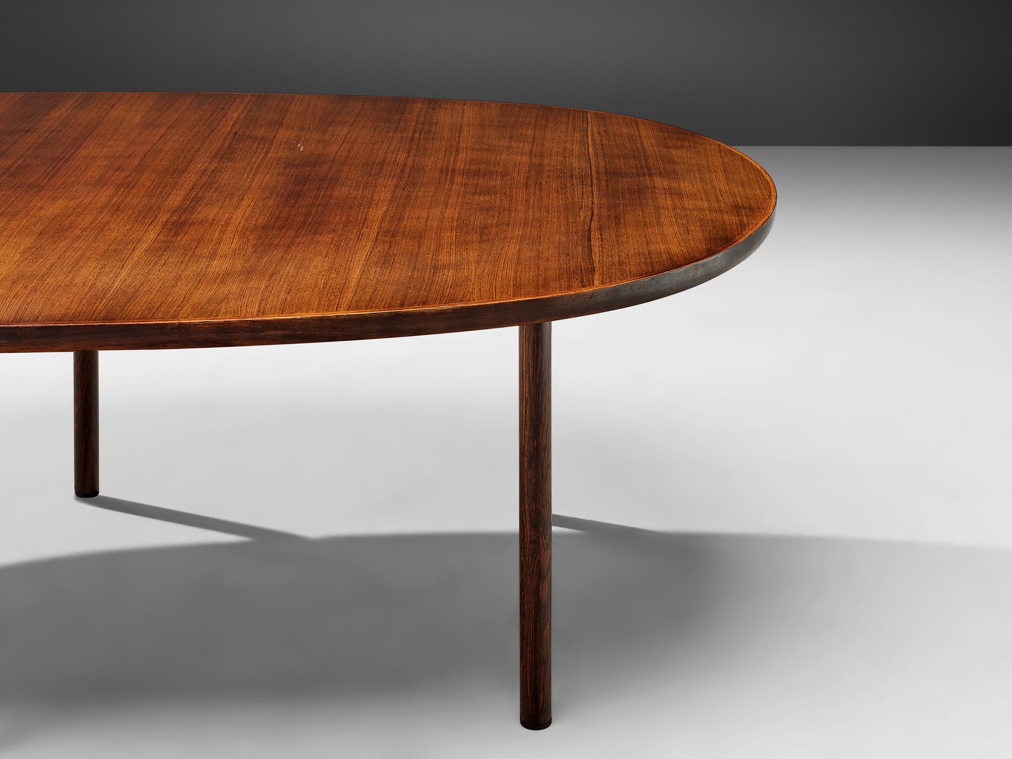 Mid-20th Century Danish Oval Dining Table