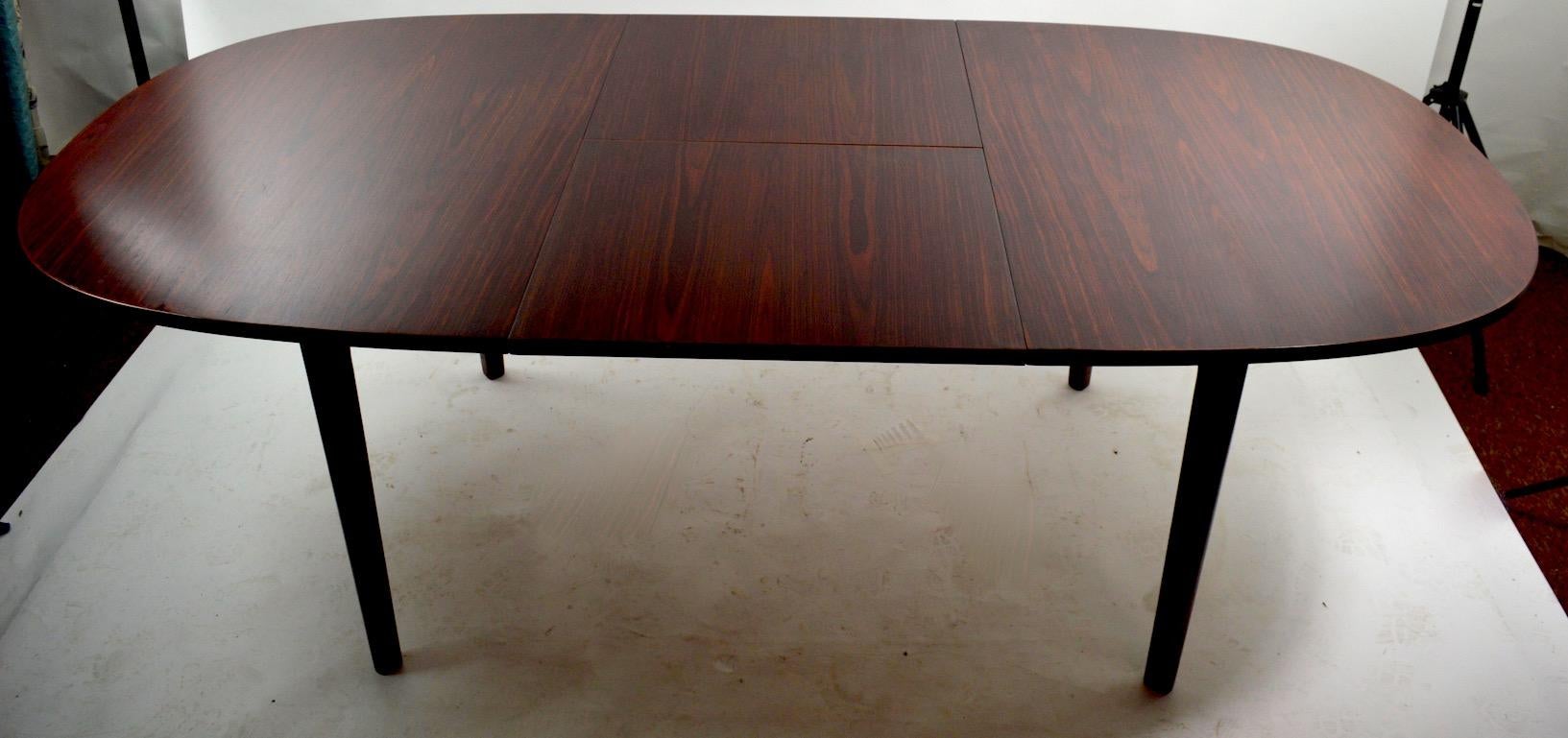 Danish Oval Rosewood Dining Table by AM Mobler 1