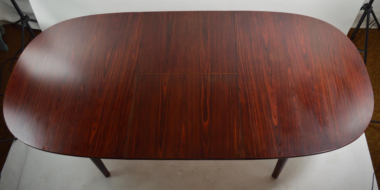 Danish Oval Rosewood Dining Table by AM Mobler 2