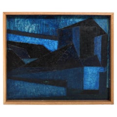 Le peintre danois Leif Due Mogensen des années 1960