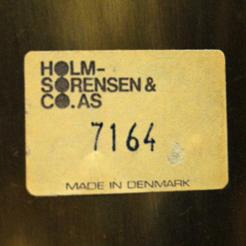 Danish Pair of Brass Brutalist Wall Candleholders by Holm-Sørensen, 1960s 2