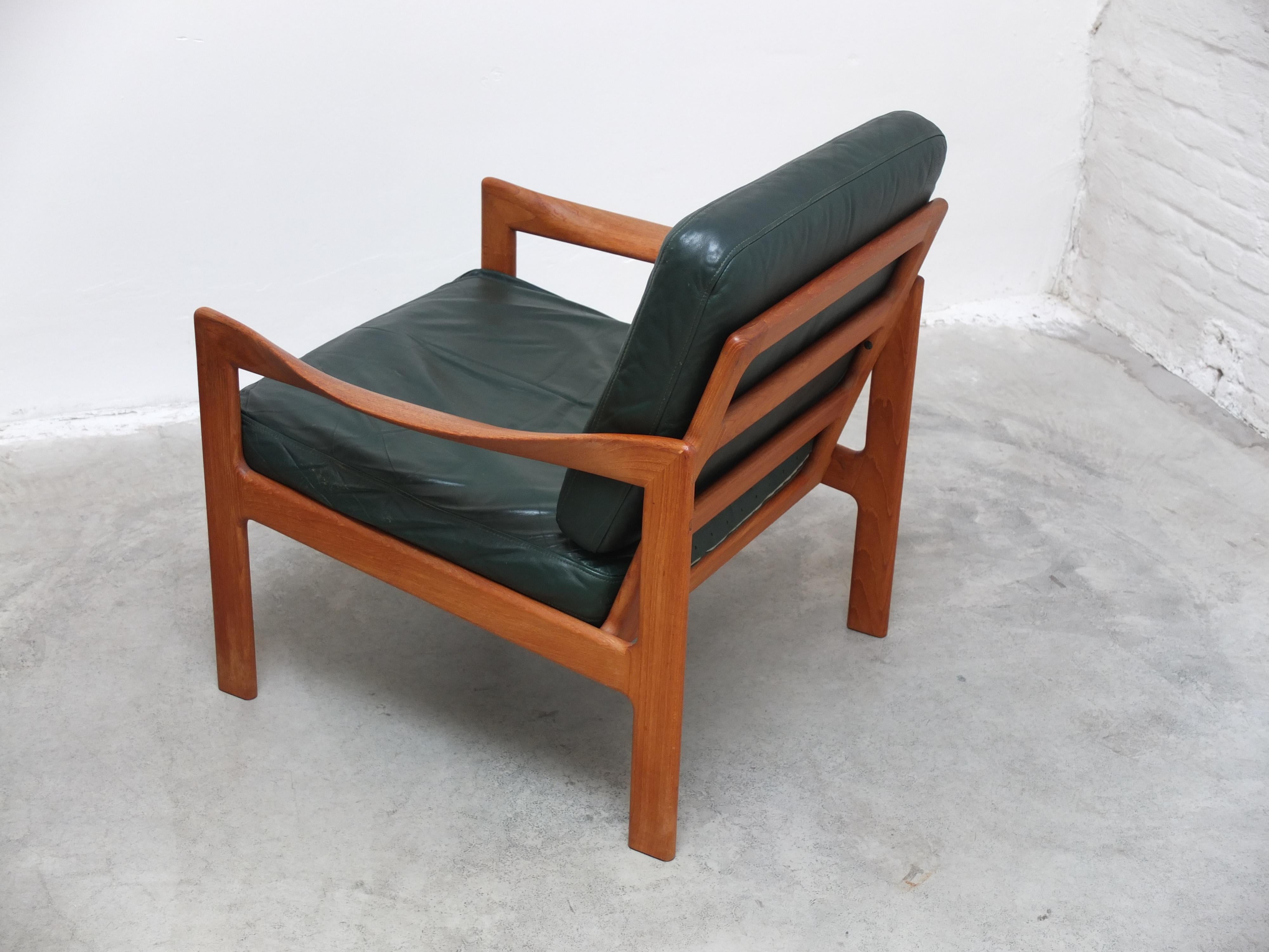Paire de fauteuils danois par Illum Wikkelsø pour Niels Eilersen, 1960s en vente 6
