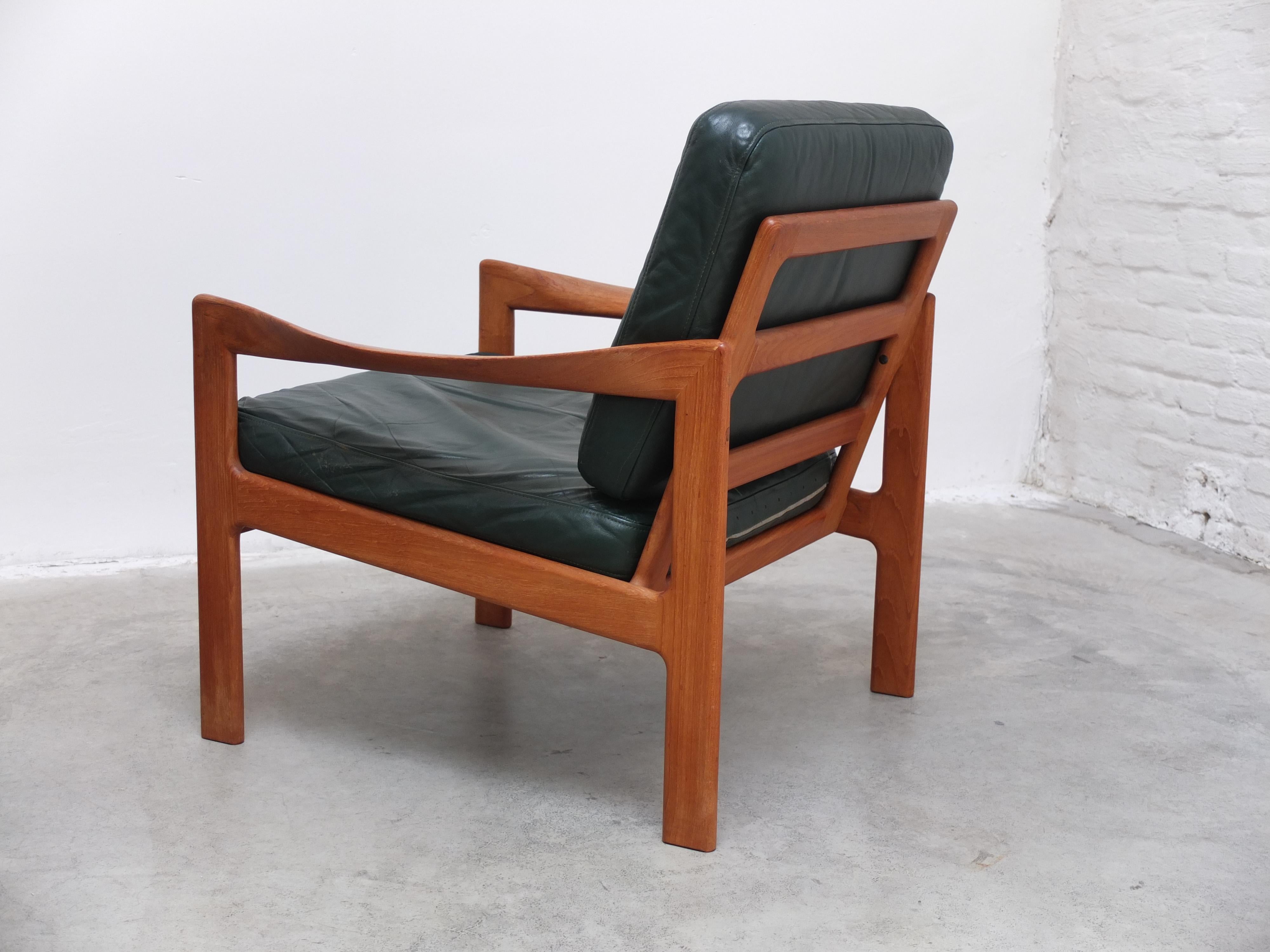Paire de fauteuils danois par Illum Wikkelsø pour Niels Eilersen, 1960s en vente 8