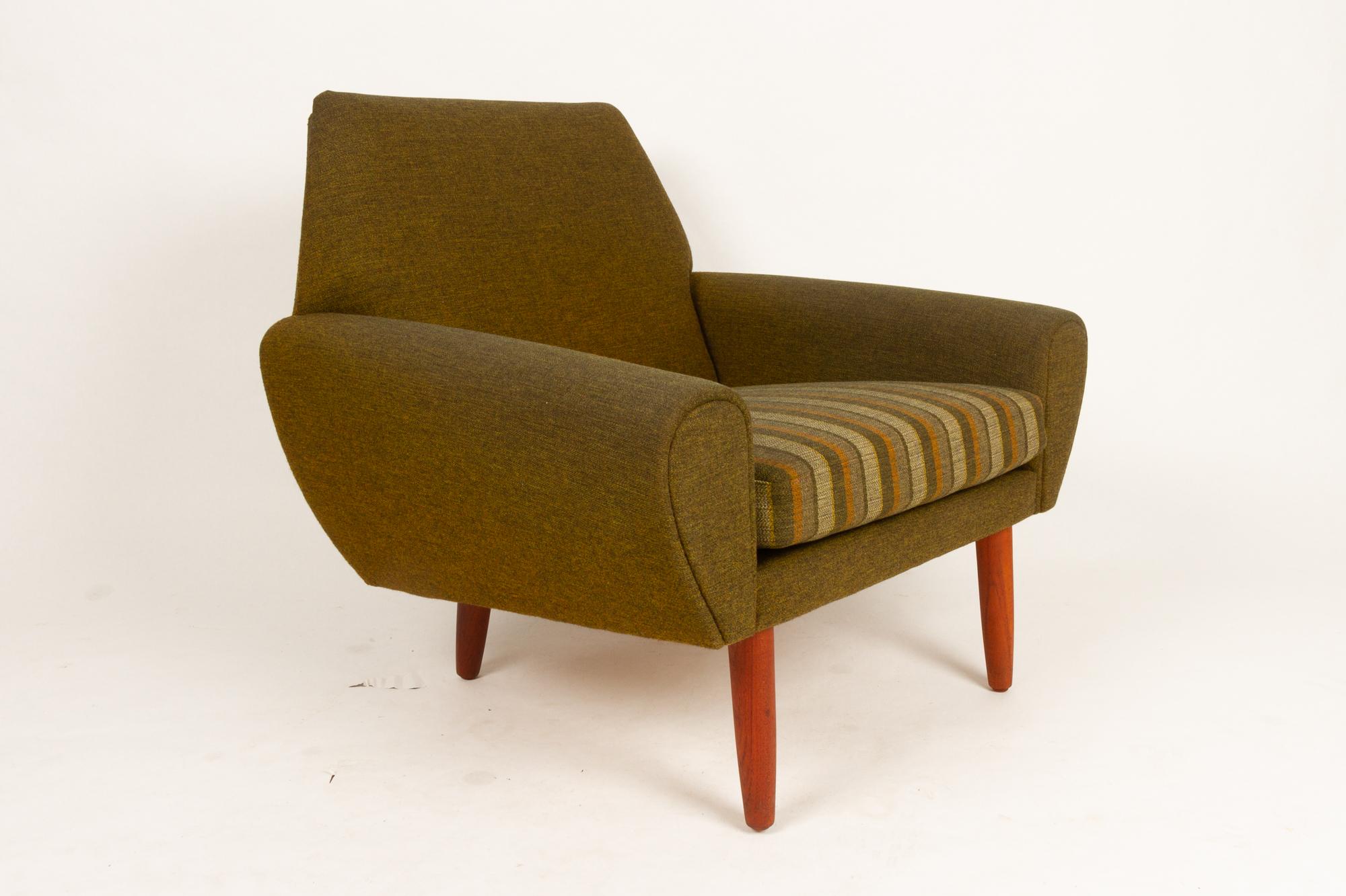 Danish Pair of Lounge Chairs by Kurt Østervig, 1960s 4