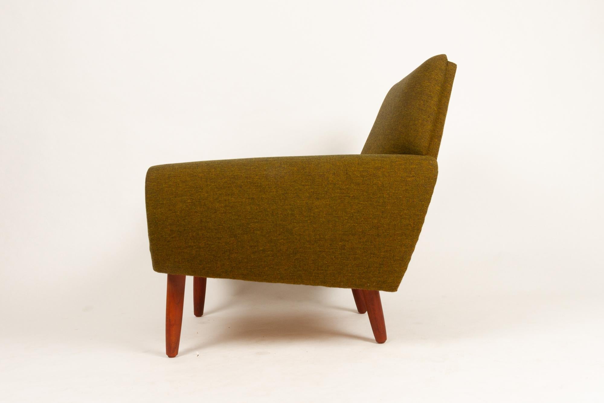 Danish Pair of Lounge Chairs by Kurt Østervig, 1960s 5