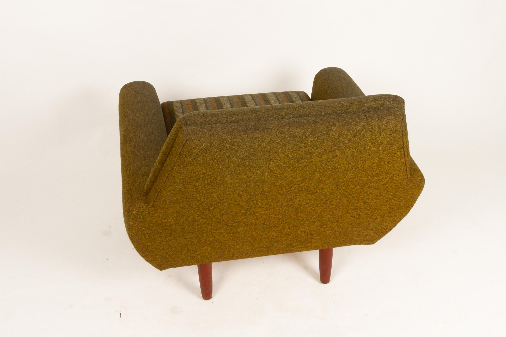 Danish Pair of Lounge Chairs by Kurt Østervig, 1960s 8