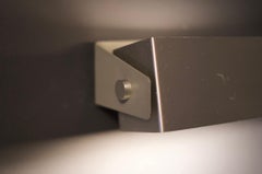 Danish pair of metal bed lamps, 1960 Denmark