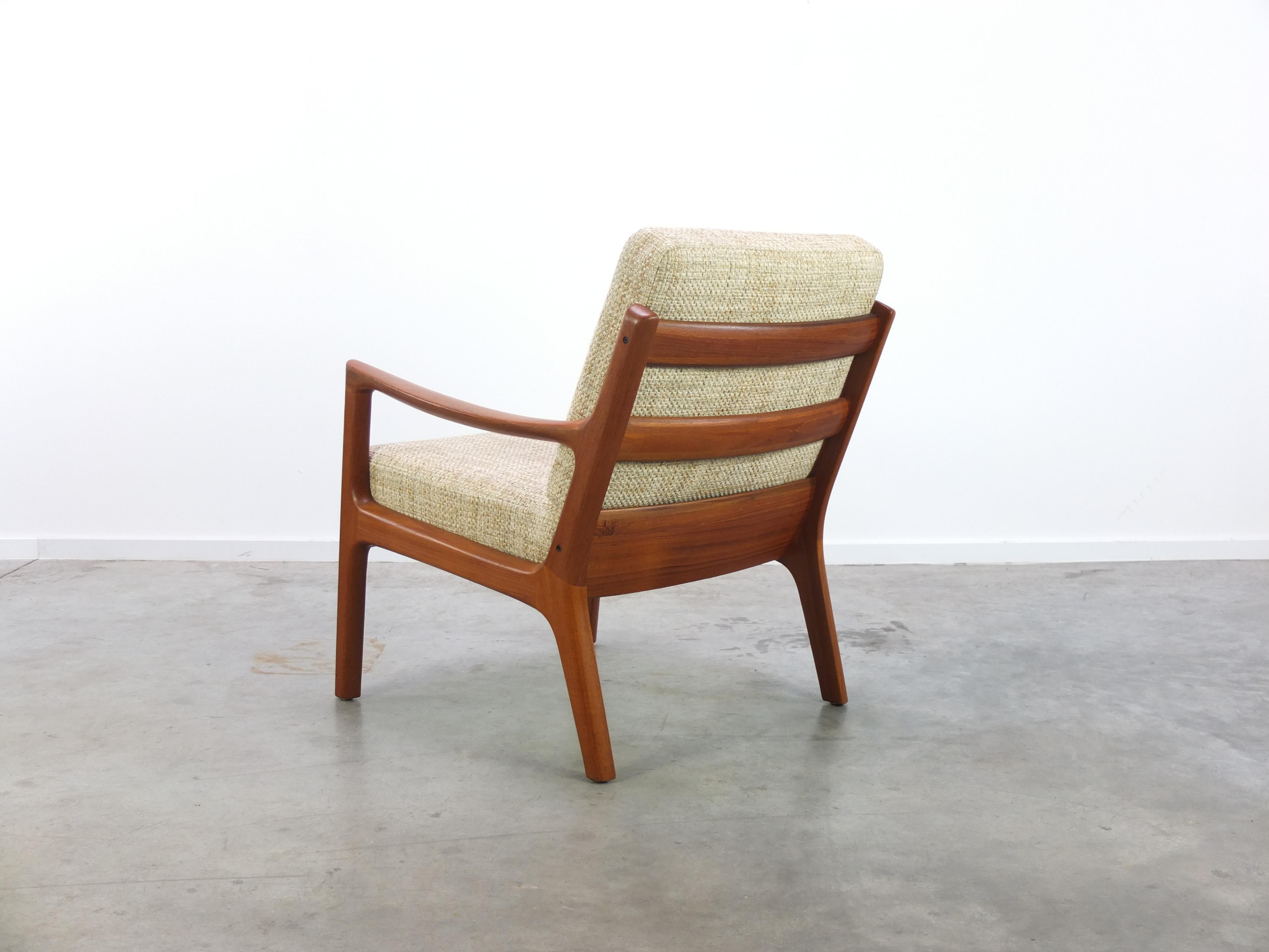 Danish Pair of 'Senator' Easy Chairs by Ole Wanscher for Cado, 1951 6