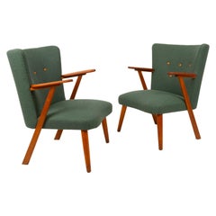 Danish Pair of Vintage Lounge Chairs, 1960s