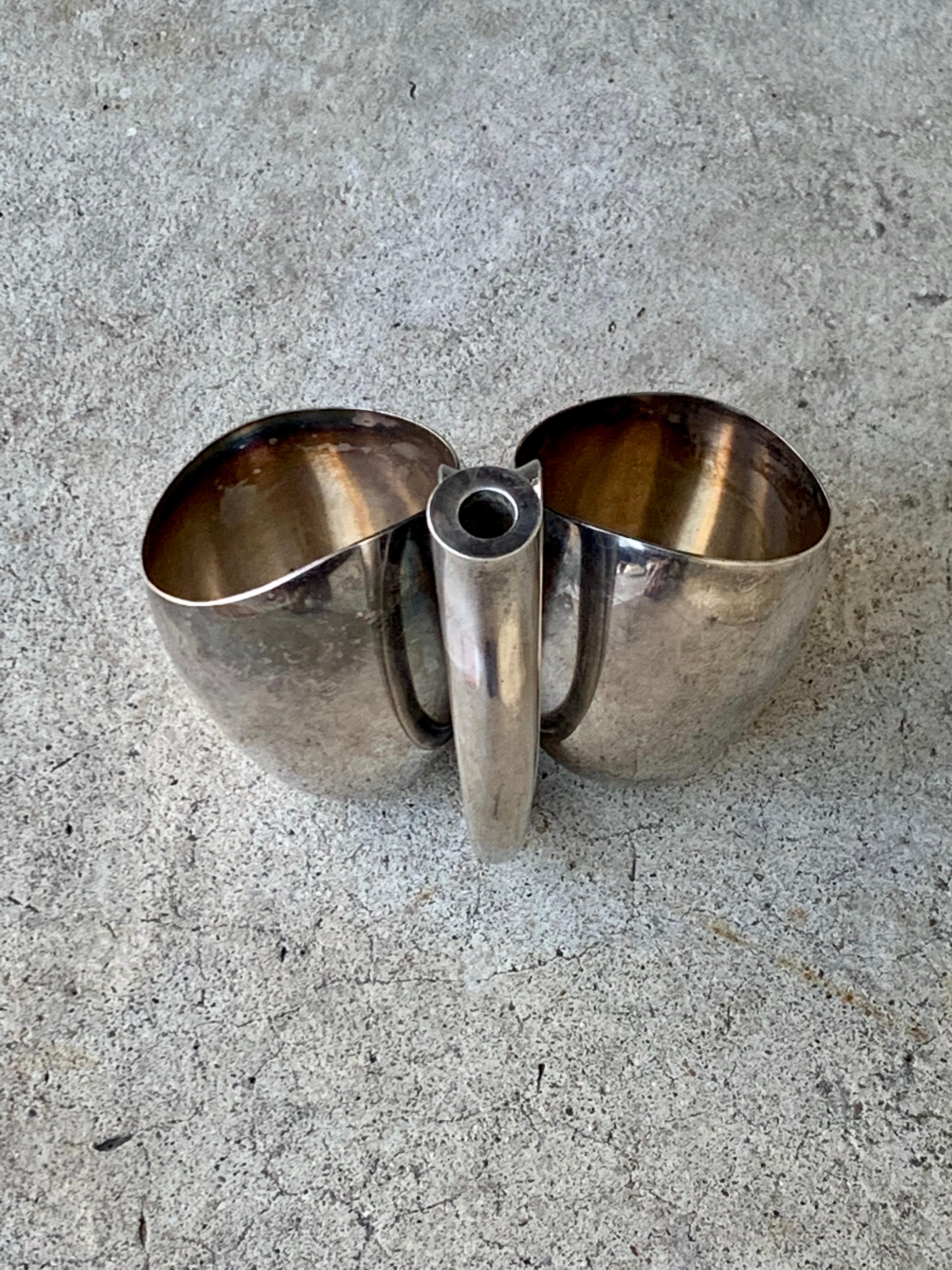 Danish Paul Bang Modernist Sterling Silver Cups '2' 4