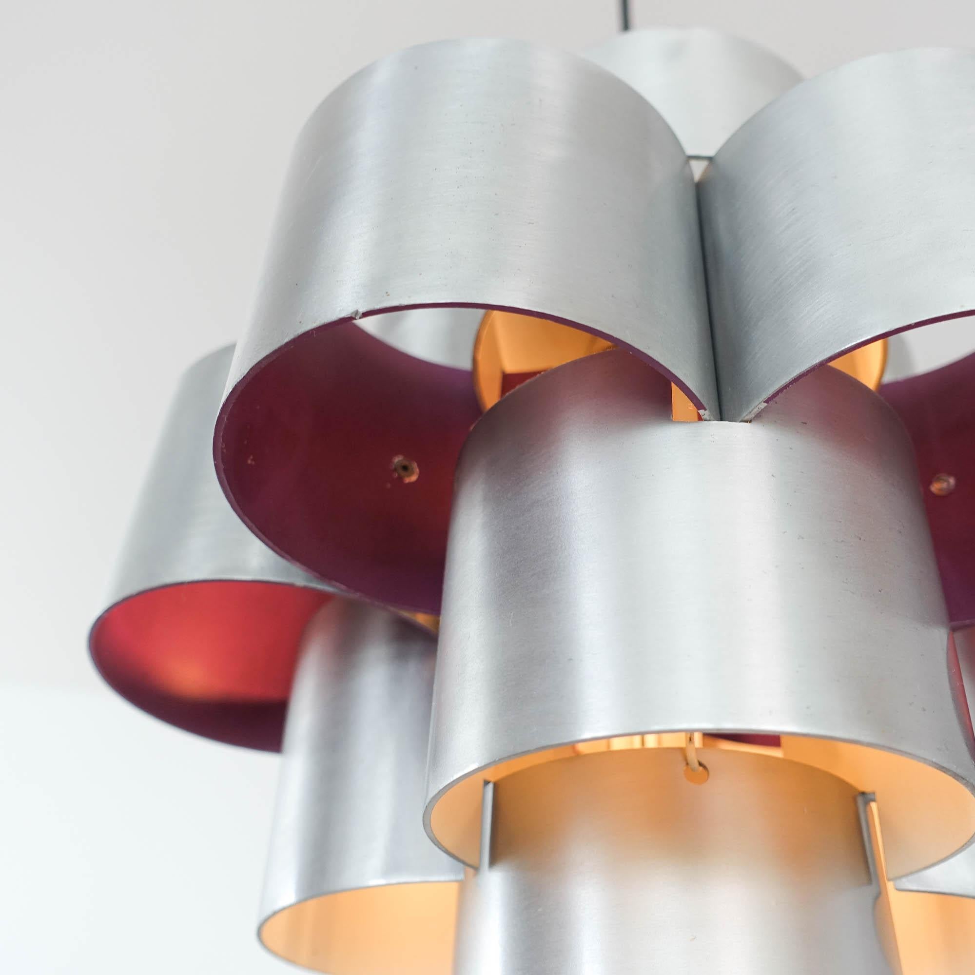 Danish Pendant Lamp in the Style of Werner Schou, 1960s 4